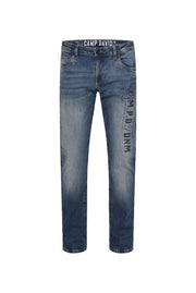 Jeans NI:CO Regular Fit dark blue printed