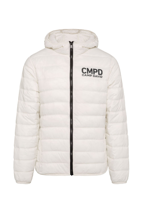 Leichte Steppjacke mit Kapuze kitt