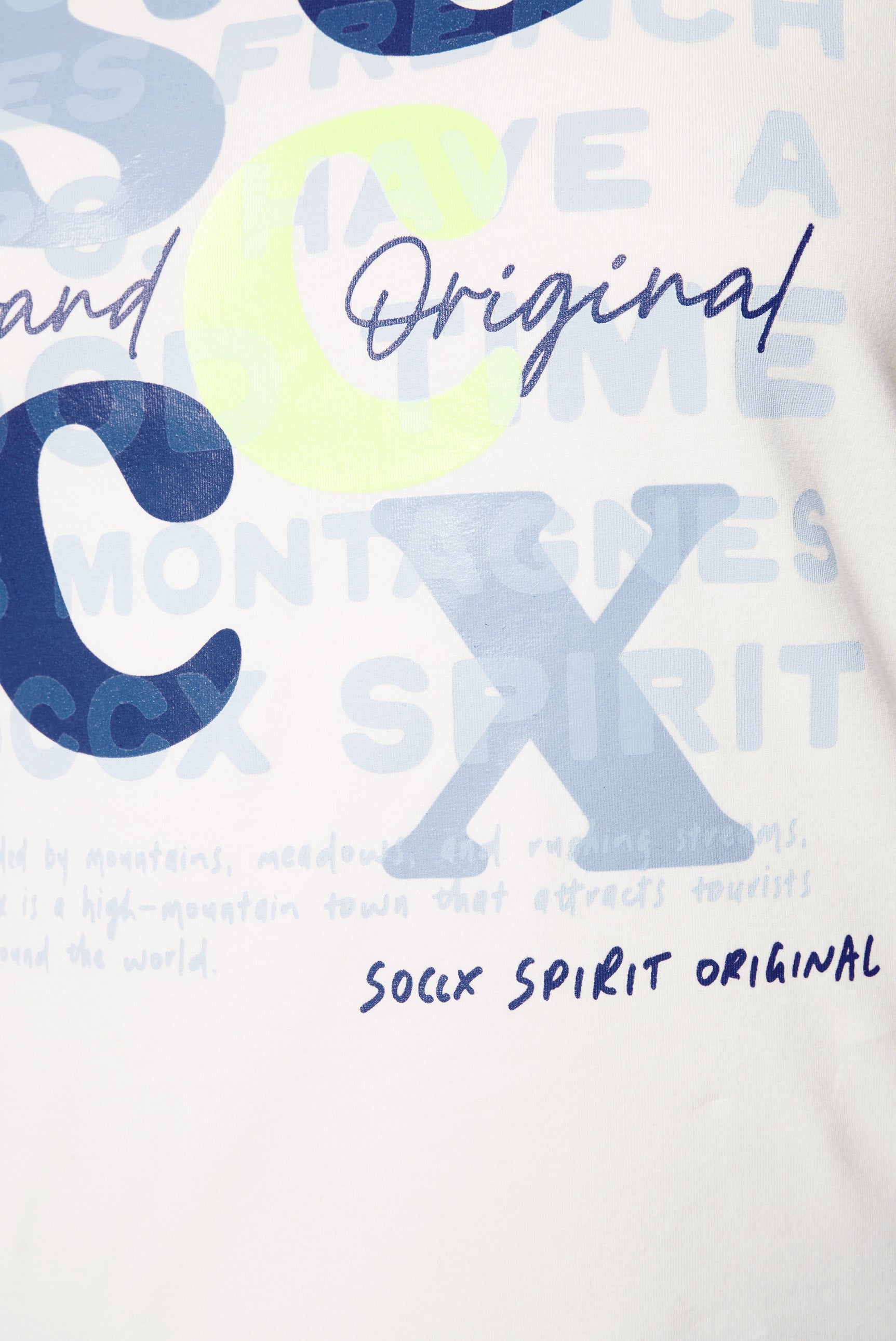 T-Shirt mit Rundhalsausschnitt und Print ivory - 6