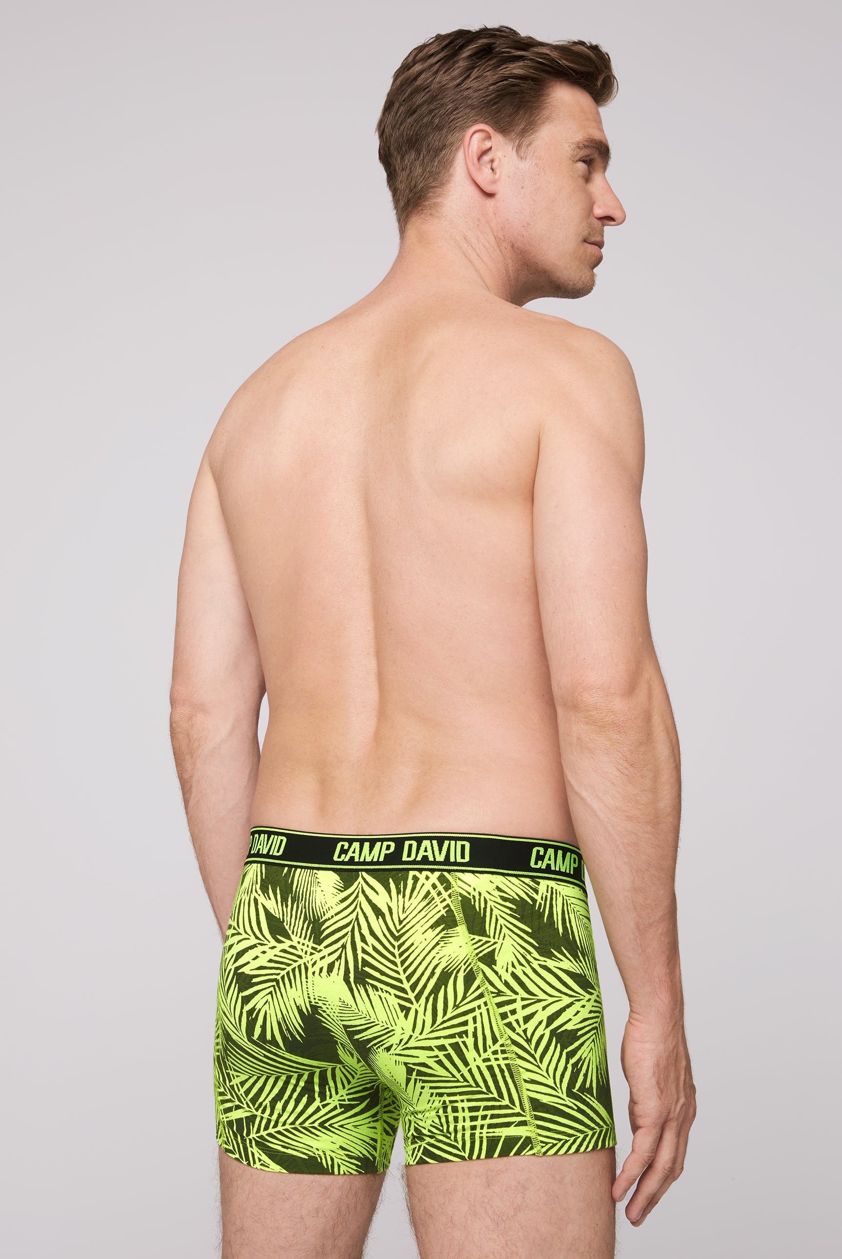Boxershorts mit All Over Print, 2er-Pack aqua / neon lime - 6