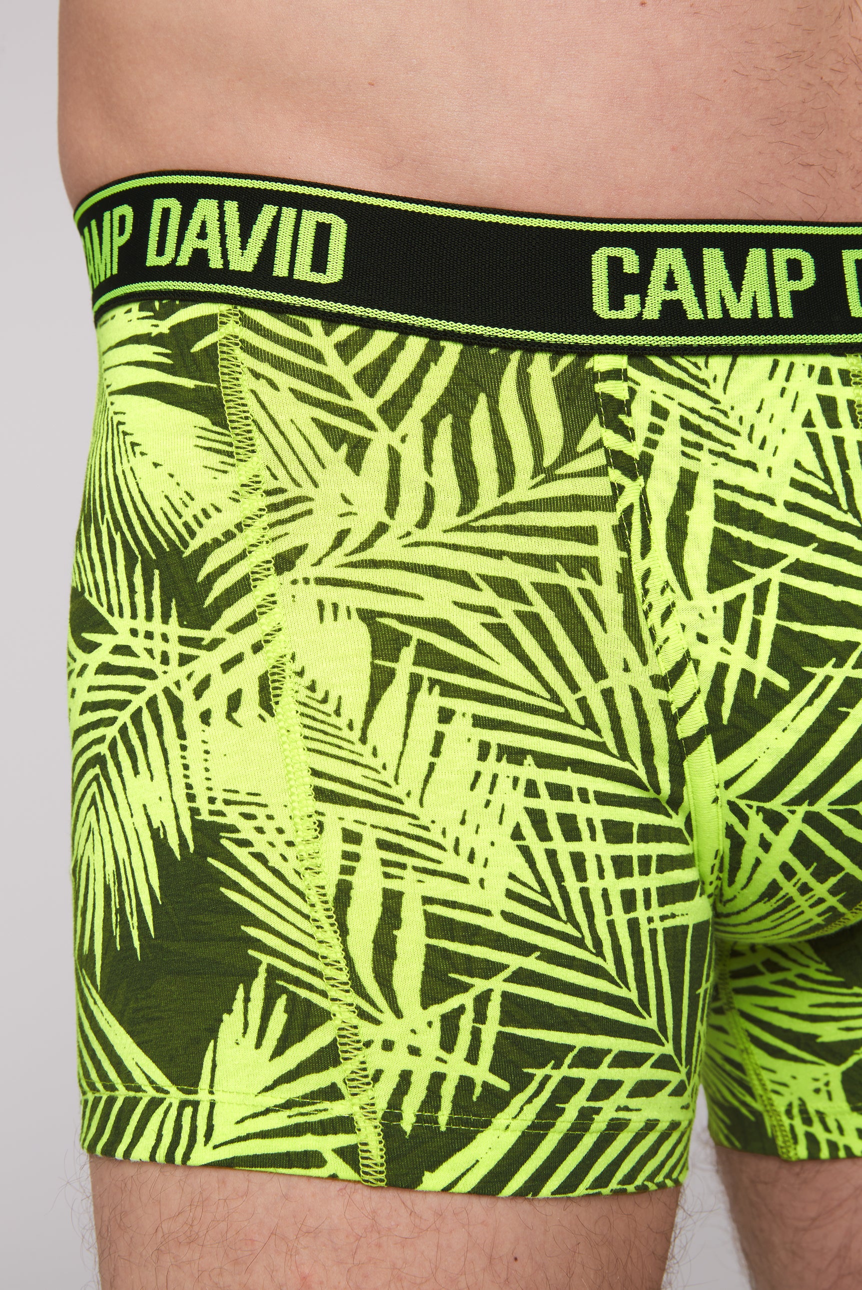 Boxershorts mit All Over Print, 2er-Pack aqua / neon lime - 7