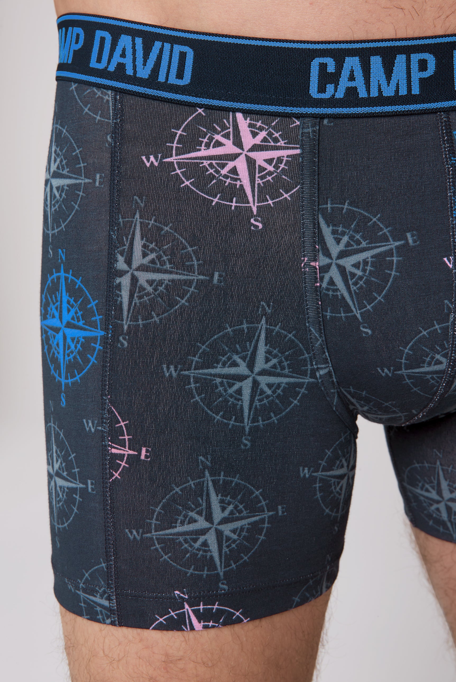 Boxershorts mit All Over Print, 2er-Pack blue navy / sun aqua - 7
