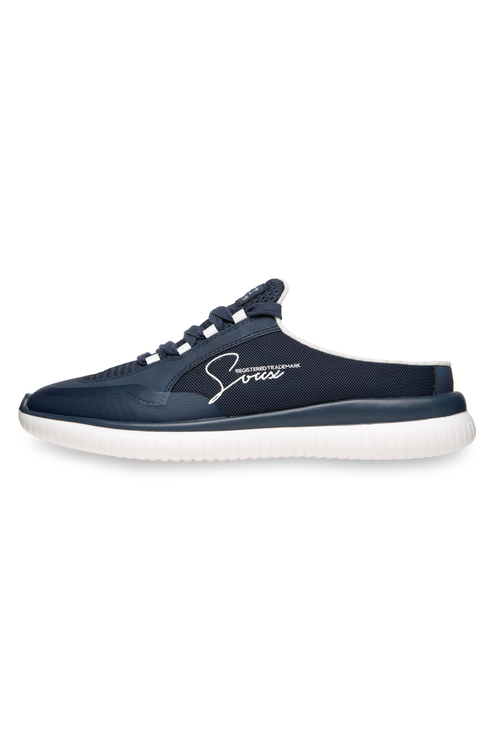 Wsuwane sneakersy z tekstylnej siateczki