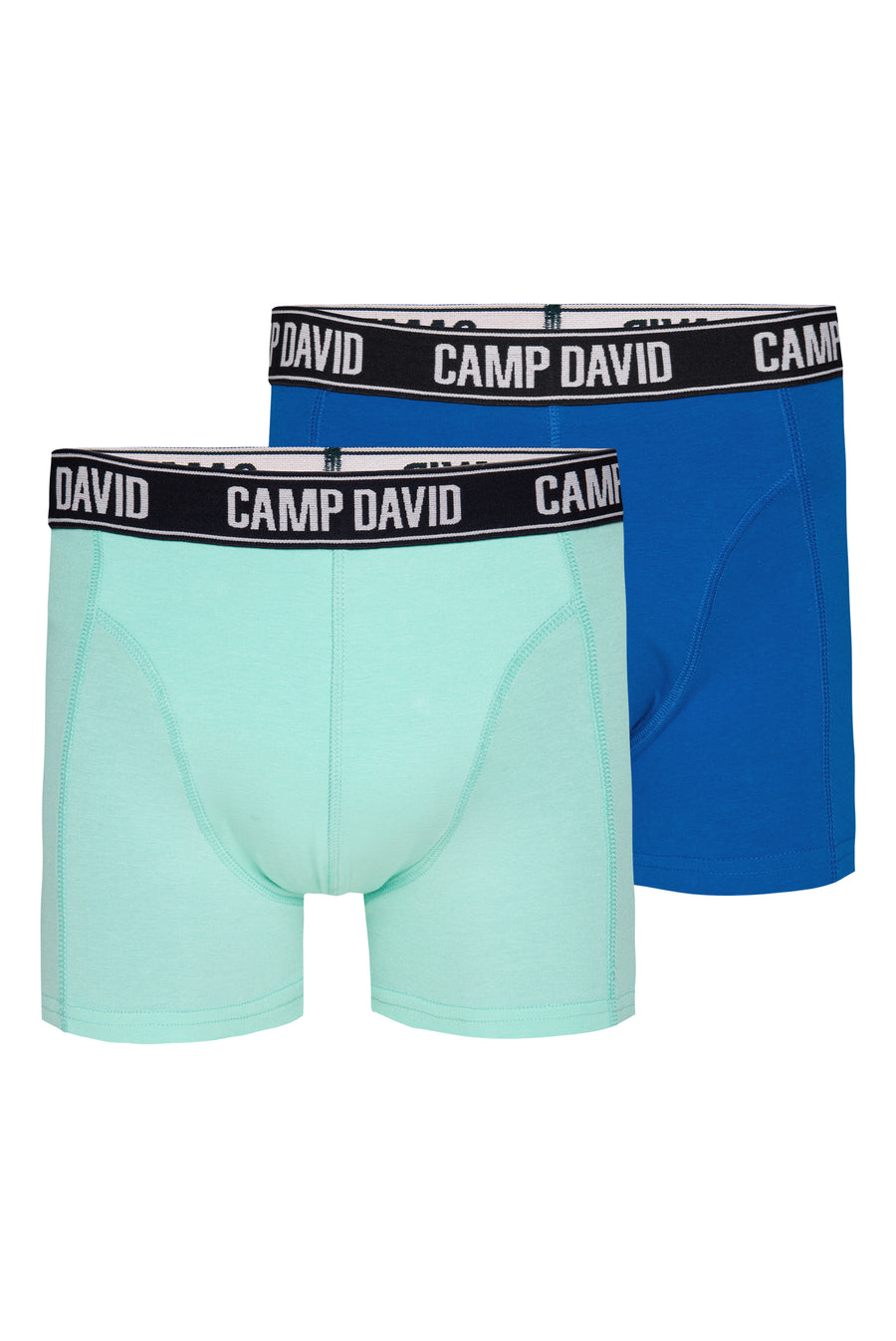 Boxershorts mit Logo-Bund, 2er-Pack sun aqua / electric blue