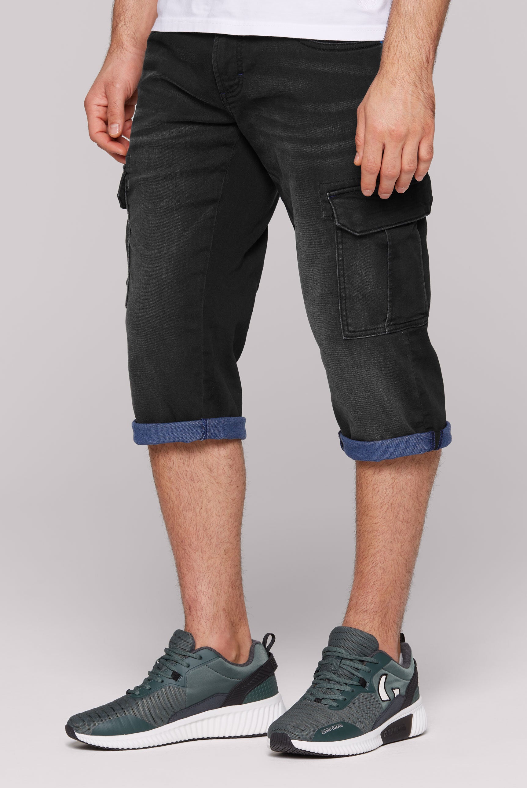 Jeans Shorts HA:DY Regular Fit blue black random jogg - 2
