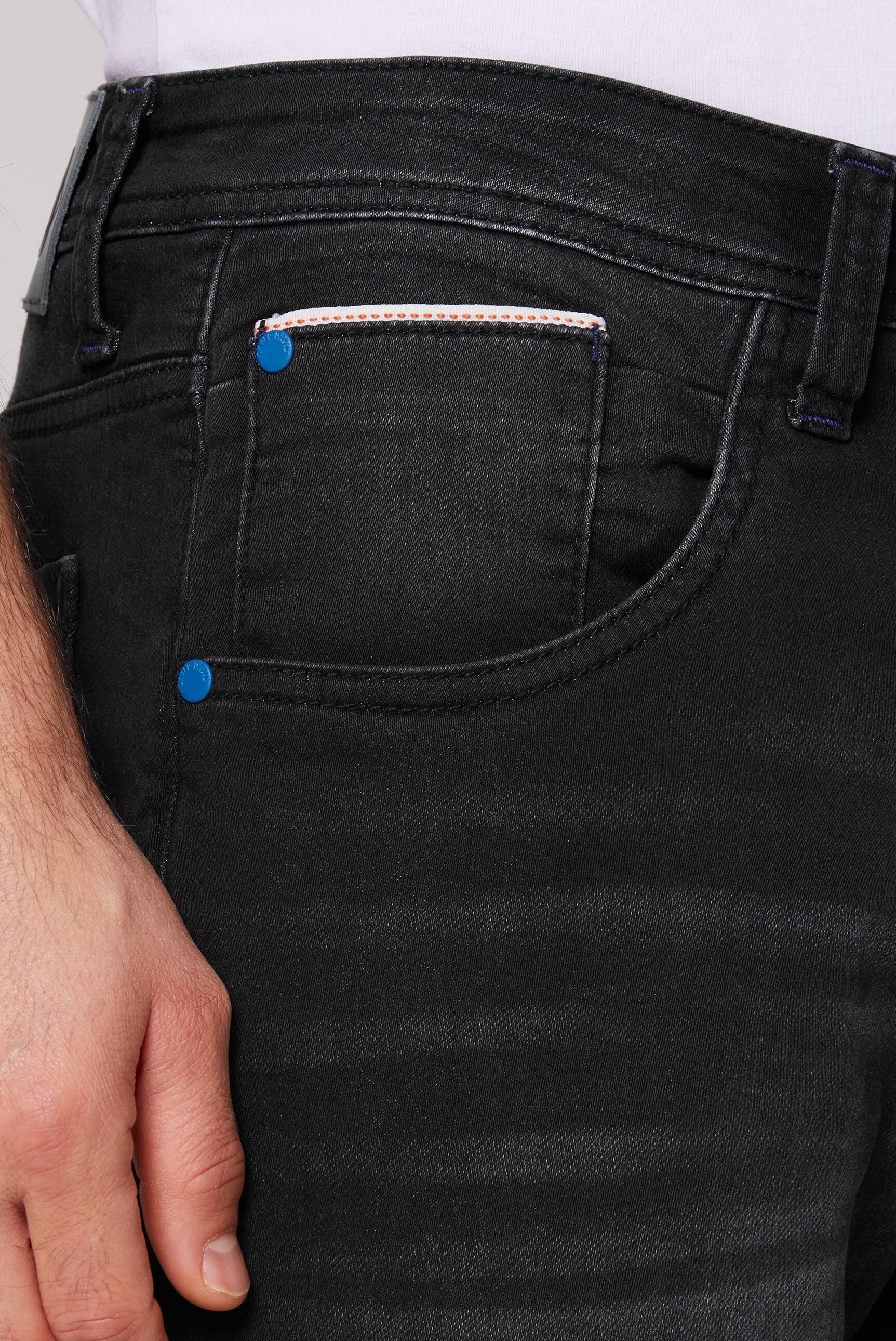 Jeans Shorts HA:DY Regular Fit blue black random jogg