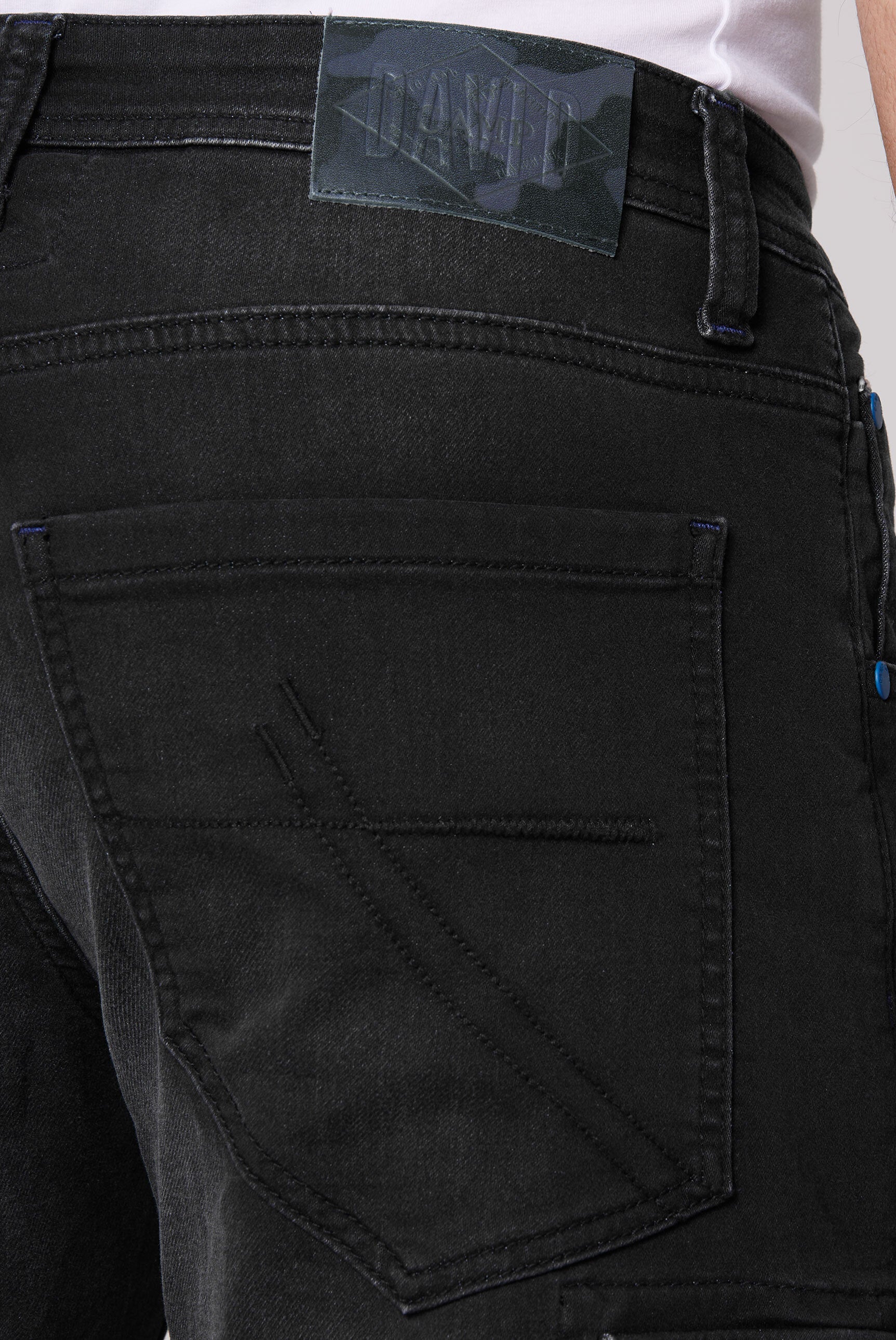 Jeans Shorts HA:DY Regular Fit blue black random jogg