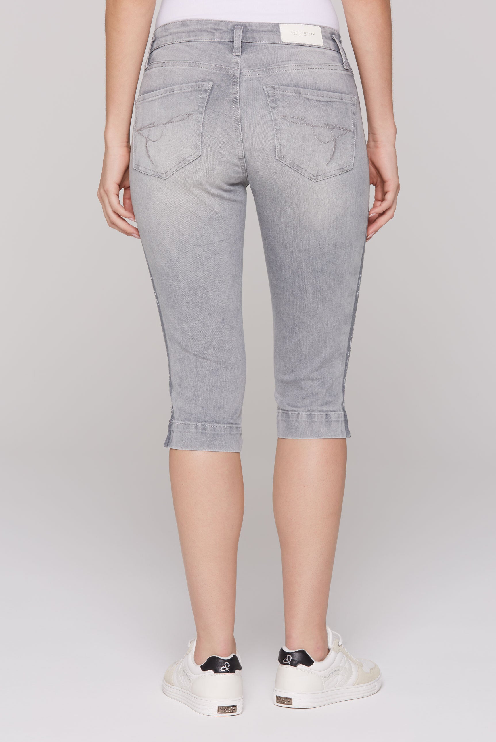 Capri Jeans KA:RA Regular Fit grey print - 5