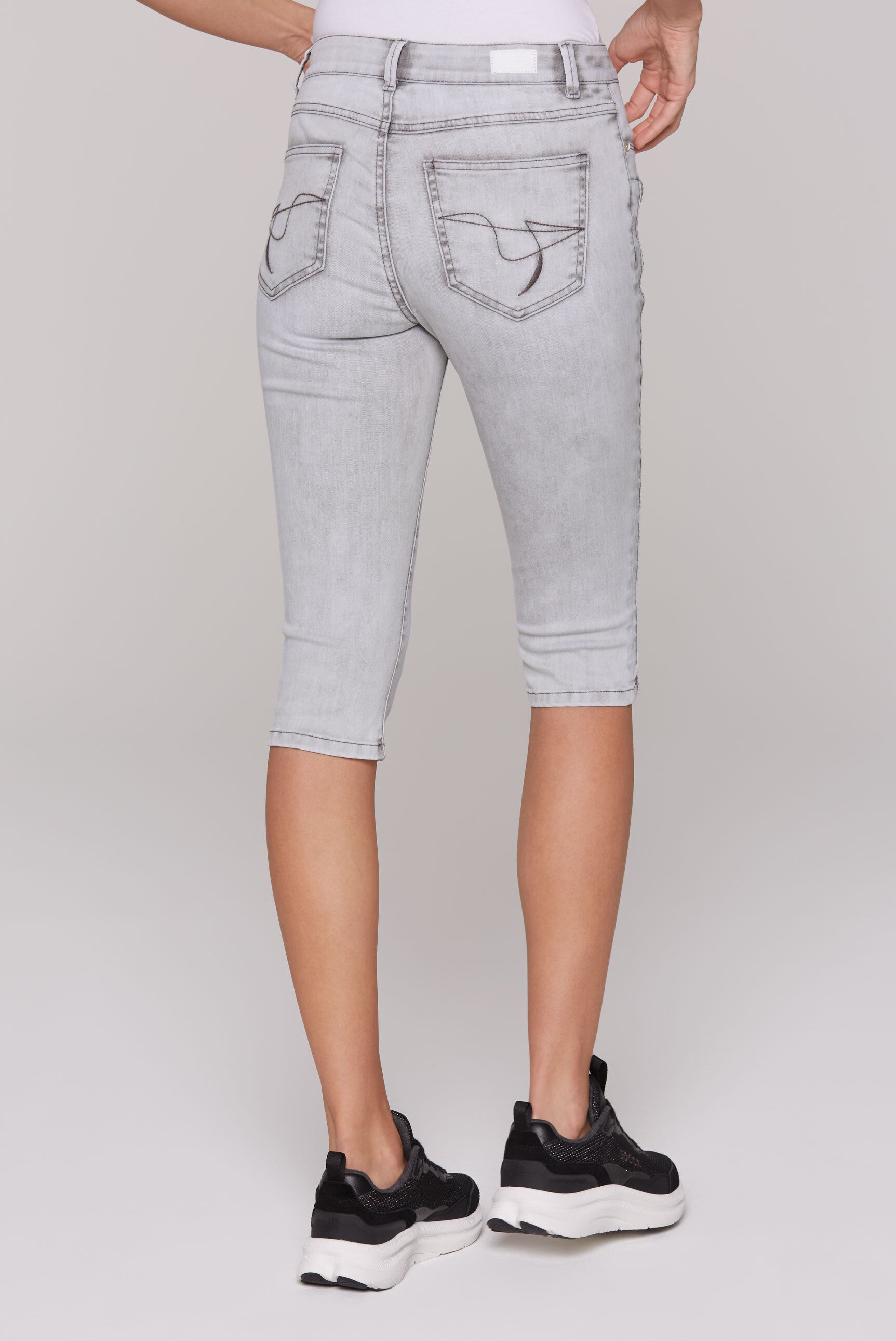 Capri Jeans CH:AR Comfort Fit light grey printed