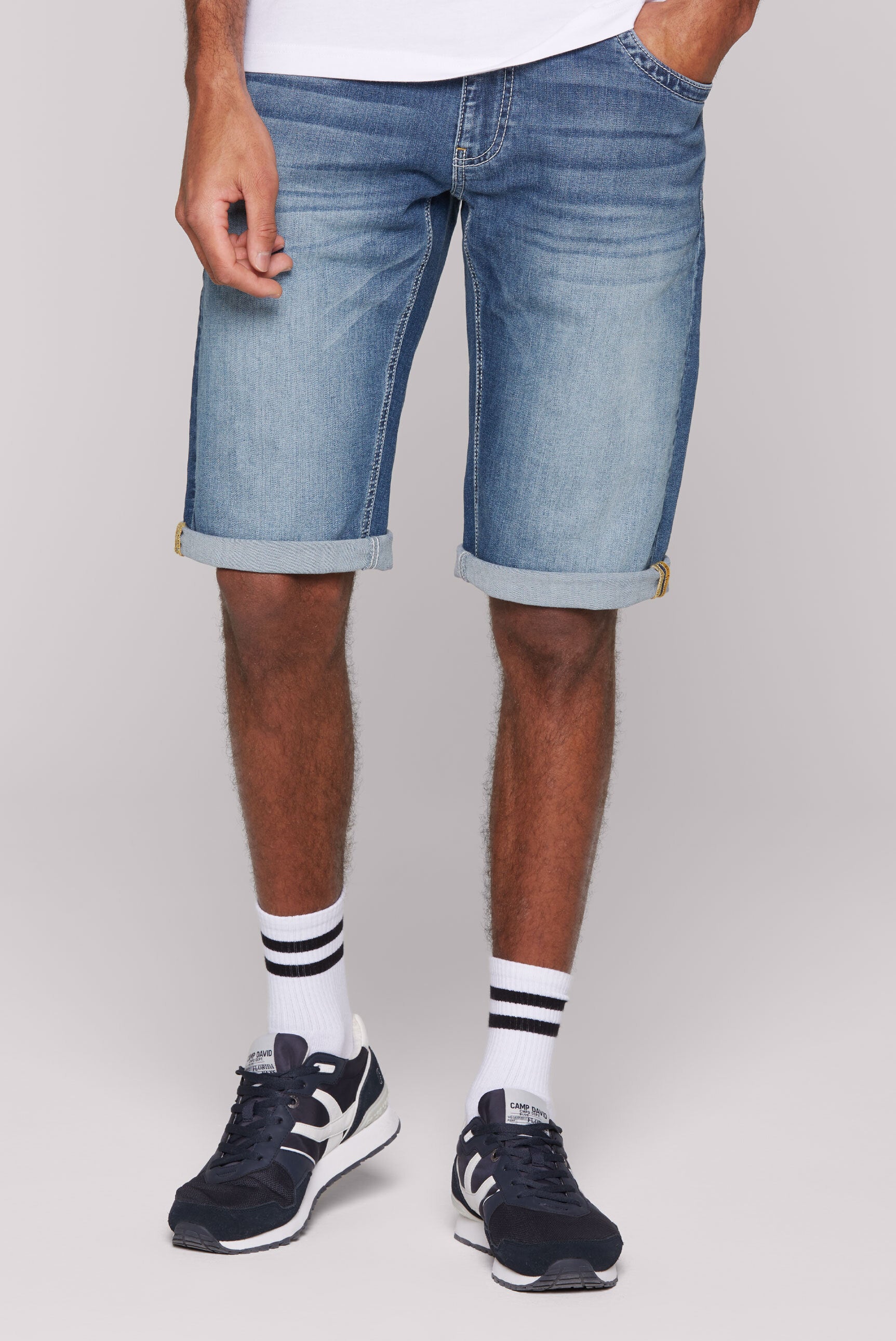 Jeans Shorts CO:NO Comfort Fit deep sea destroy