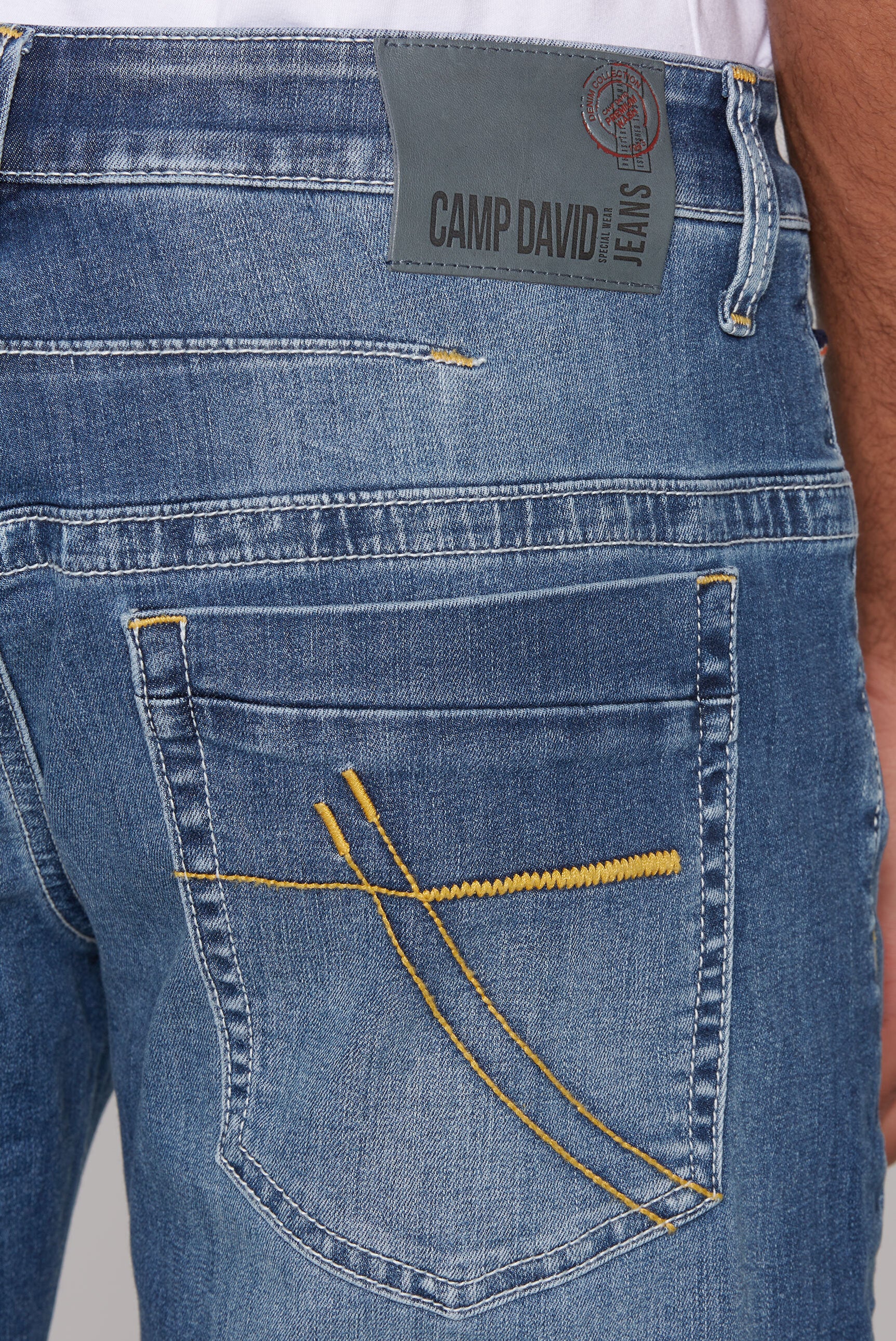 Jeans Shorts CO:NO Comfort Fit deep sea destroy