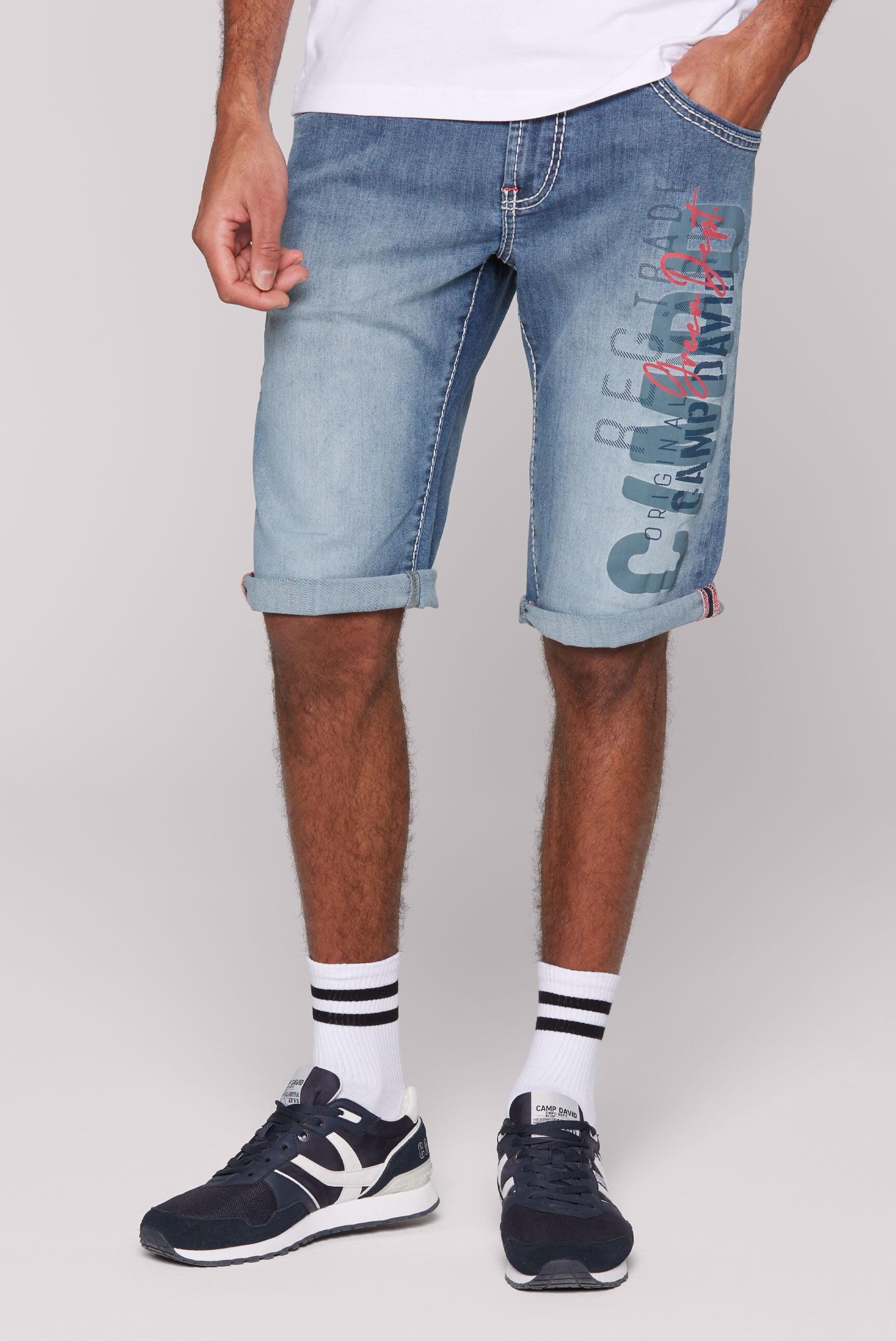 Jeans Shorts RO:BI Slim Fit blue used - 2