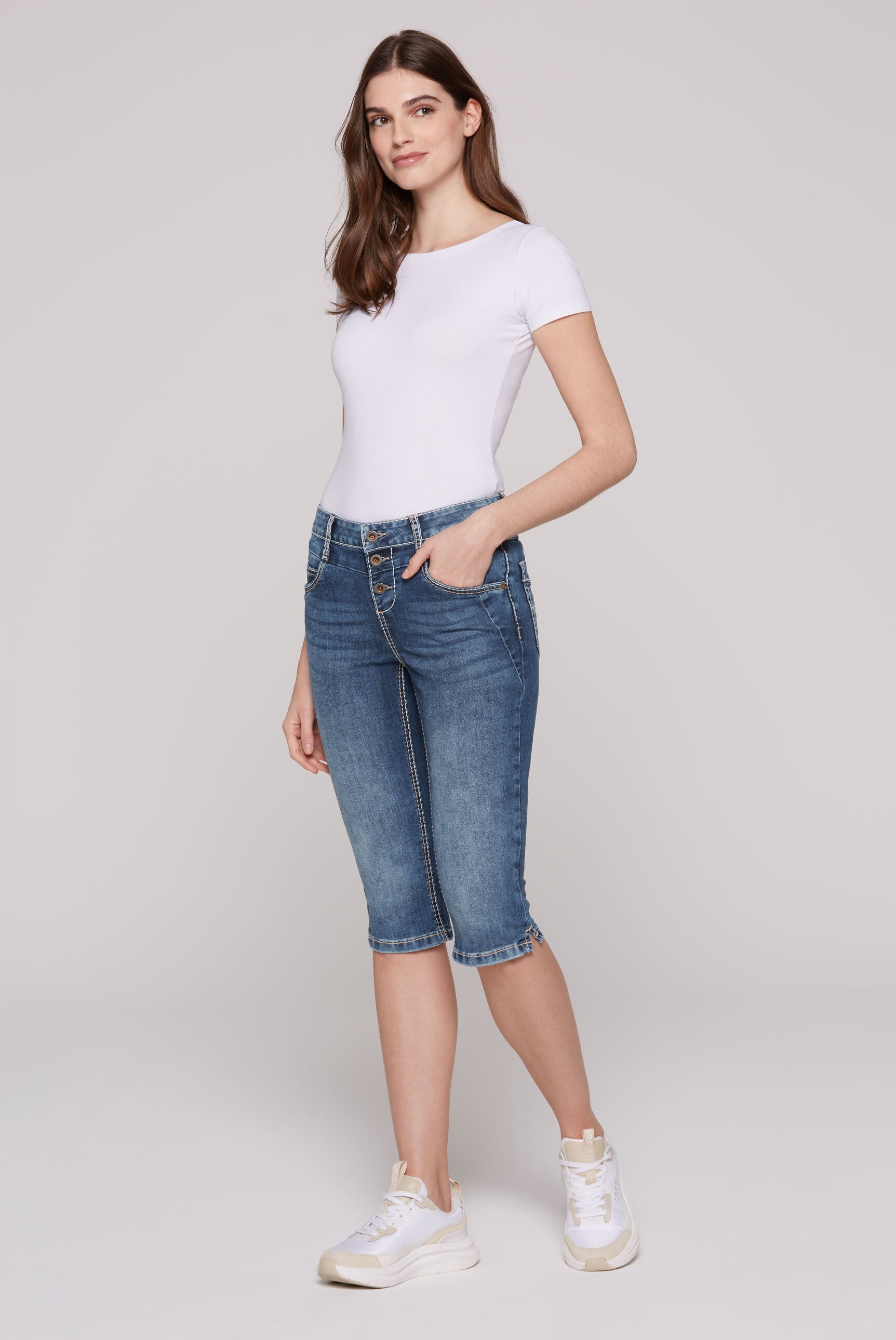 Capri Jeans LY:DIA Regular Fit indigo used - 3