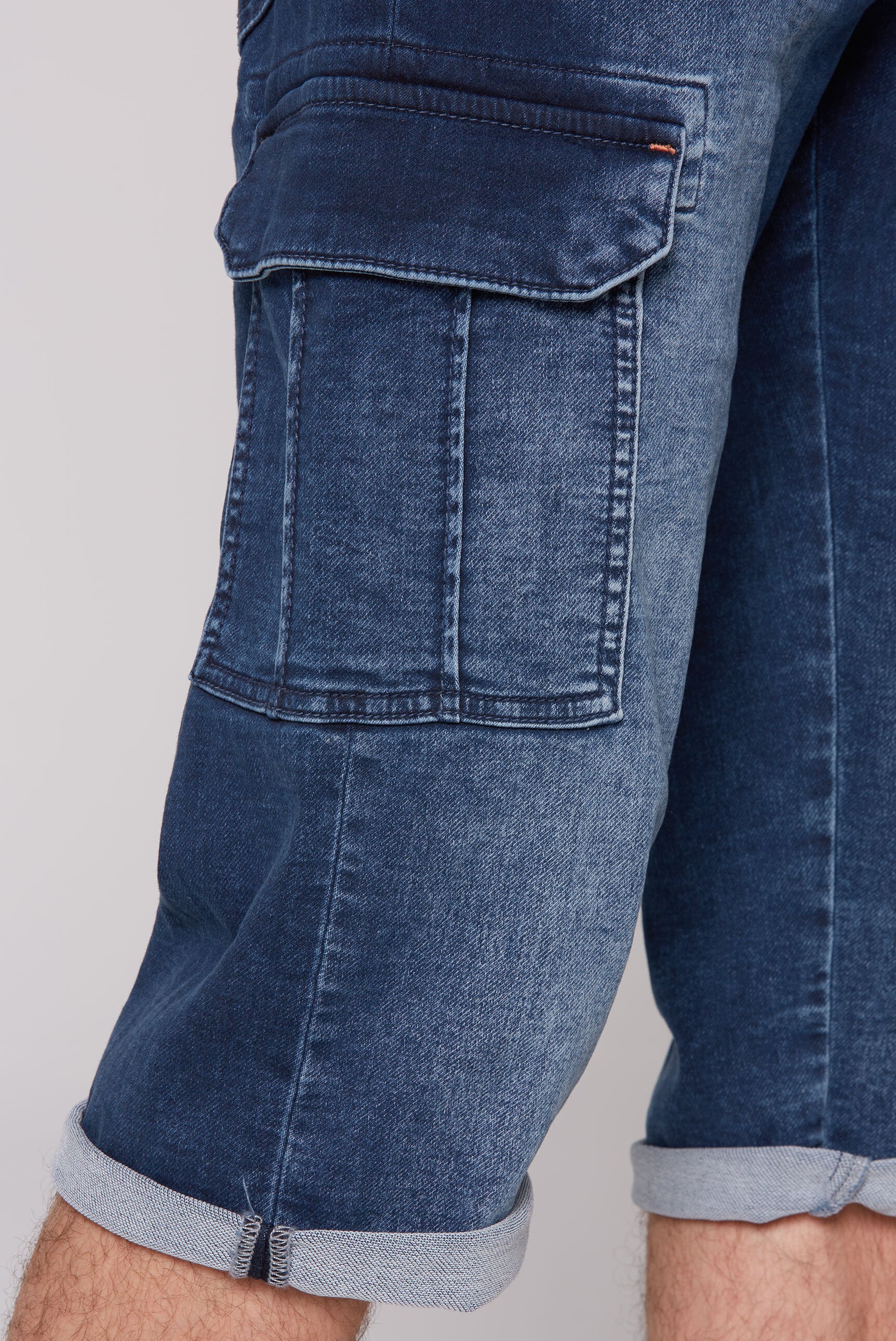 Jeans Shorts HA:DY Regular Fit dark blue random jogg - 8