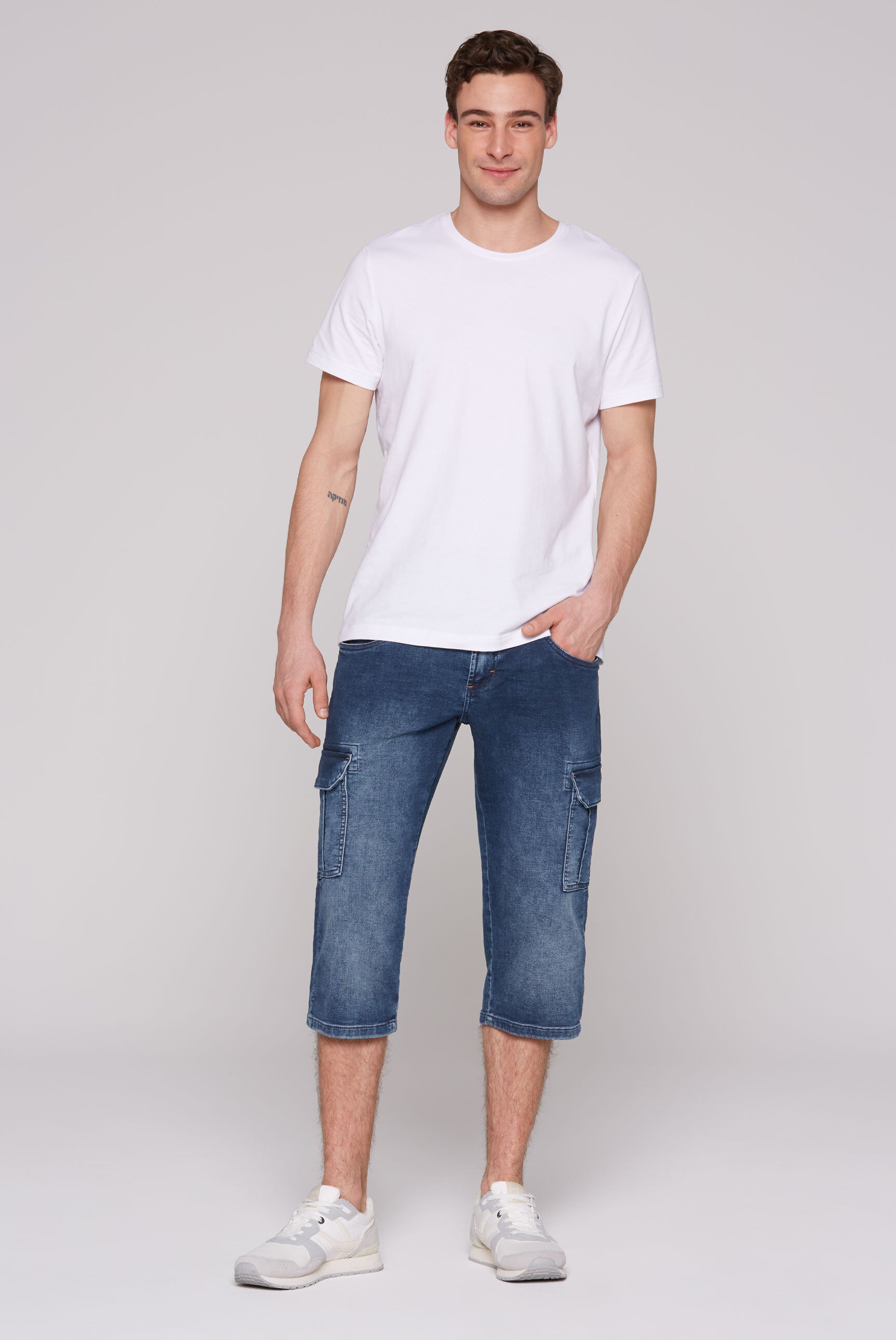 Jeans Shorts HA:DY Regular Fit dark blue random jogg