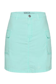 Basic Cargo Rock mit Klappentaschen aqua splash
