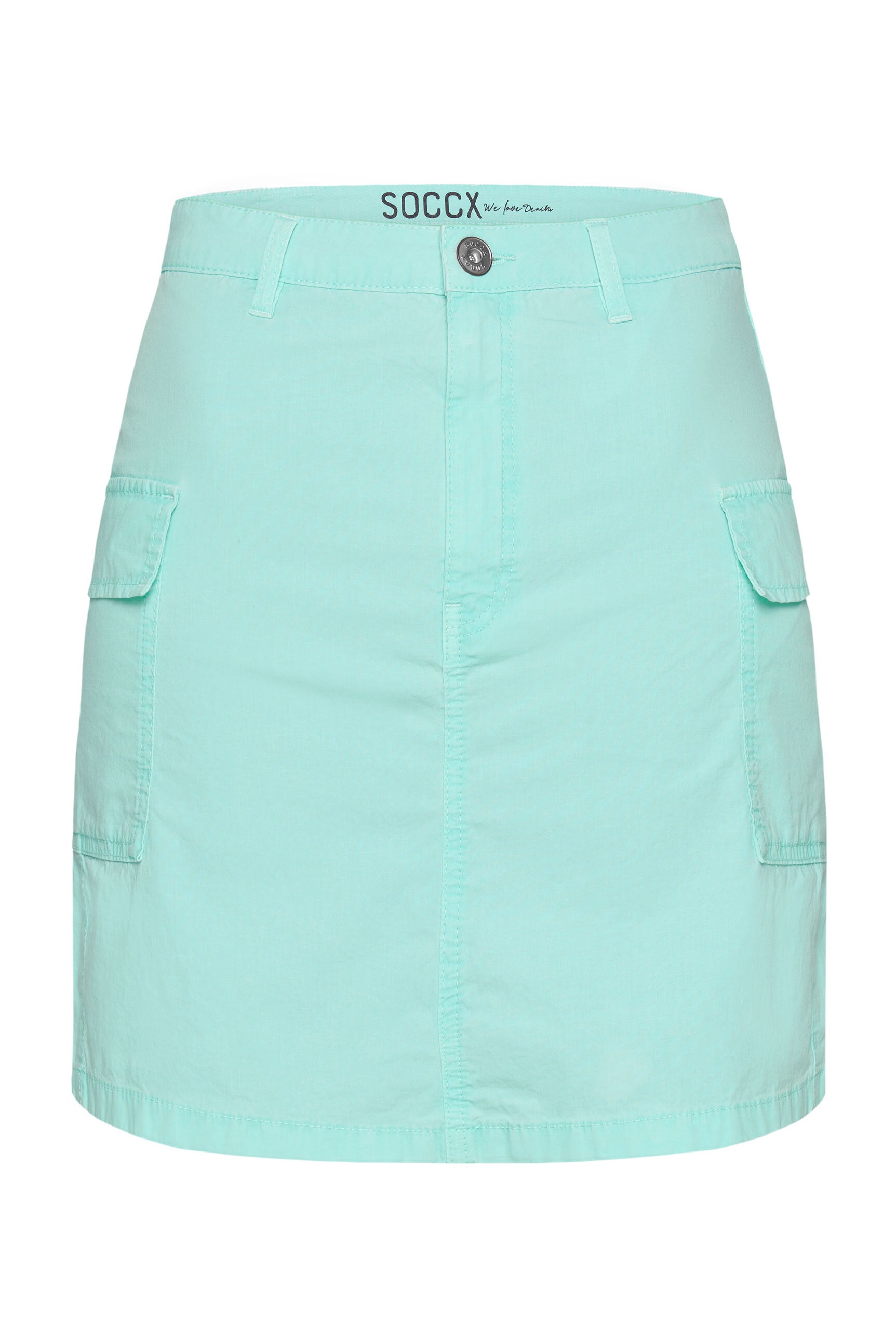 Basic Cargo Rock mit Klappentaschen aqua splash - 1
