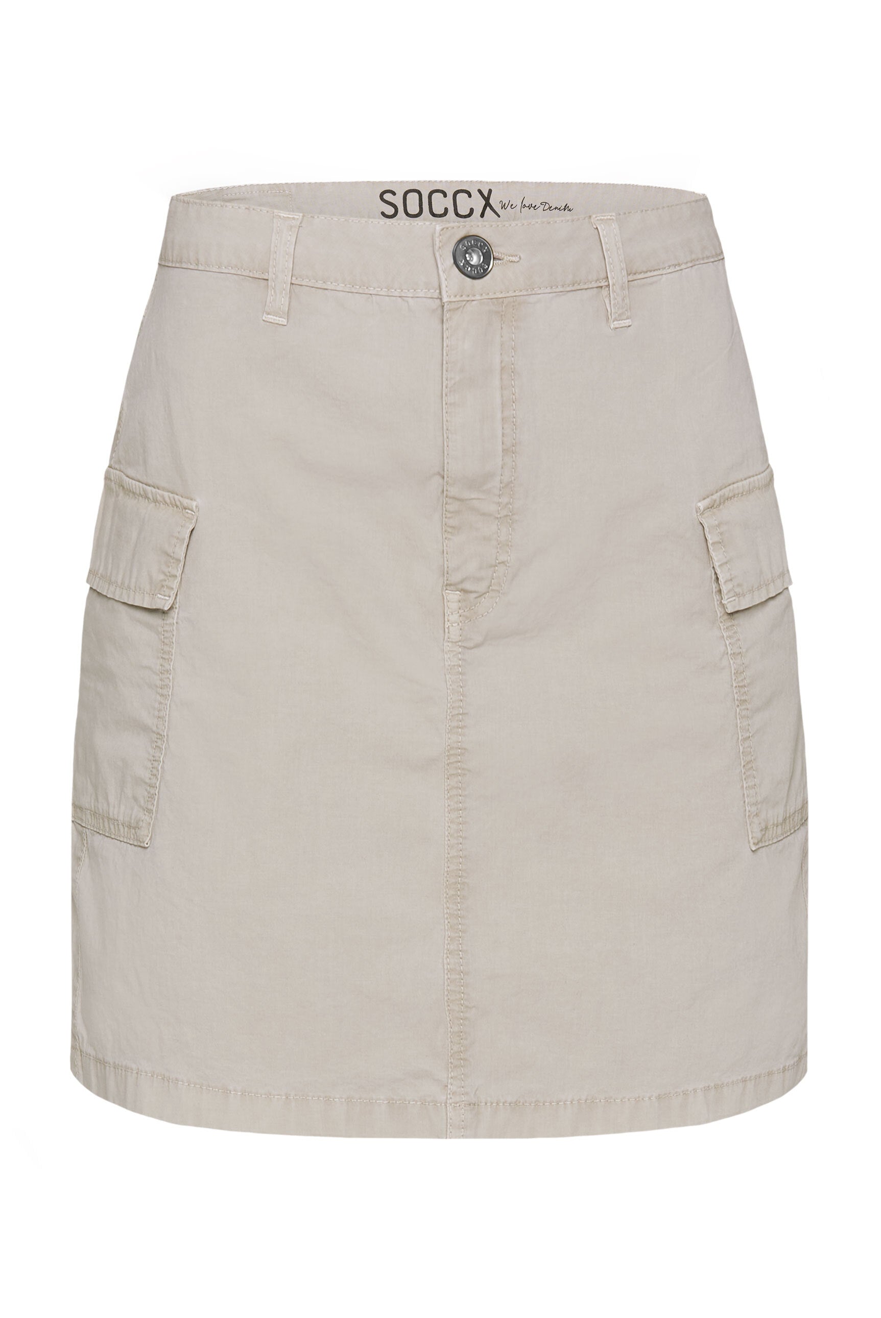 Basic Cargo Rock mit Klappentaschen pale sand - 1