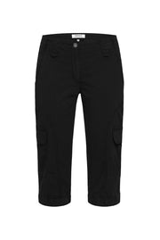Basic Skater-Shorts mit Beintaschen black