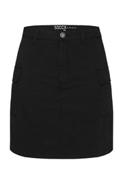 Basic Cargo Rock mit Klappentaschen black