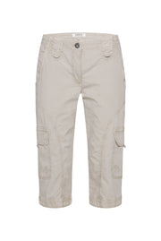 Basic Skater-Shorts mit Beintaschen pale sand