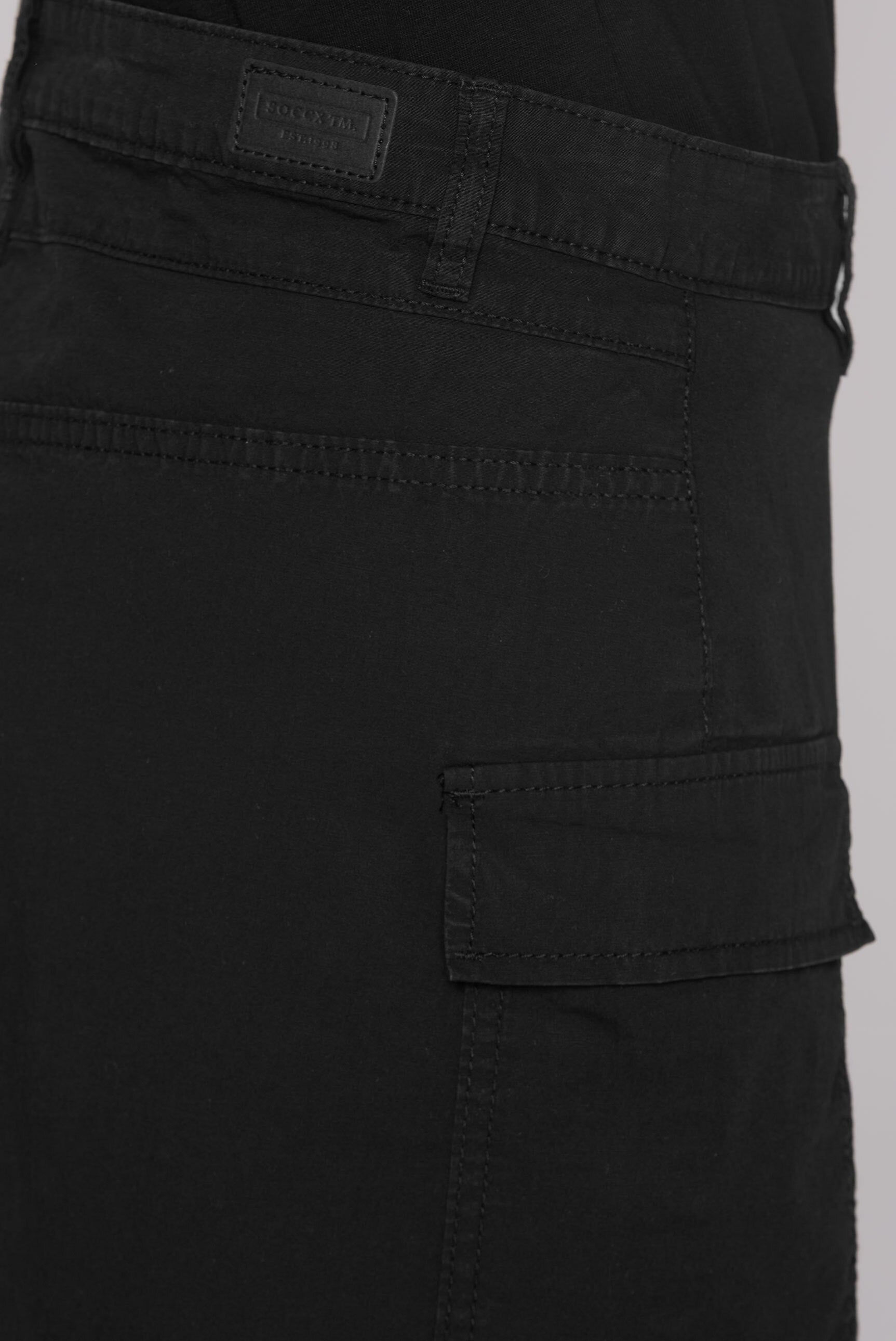 Basic Cargo Rock mit Klappentaschen black - 6