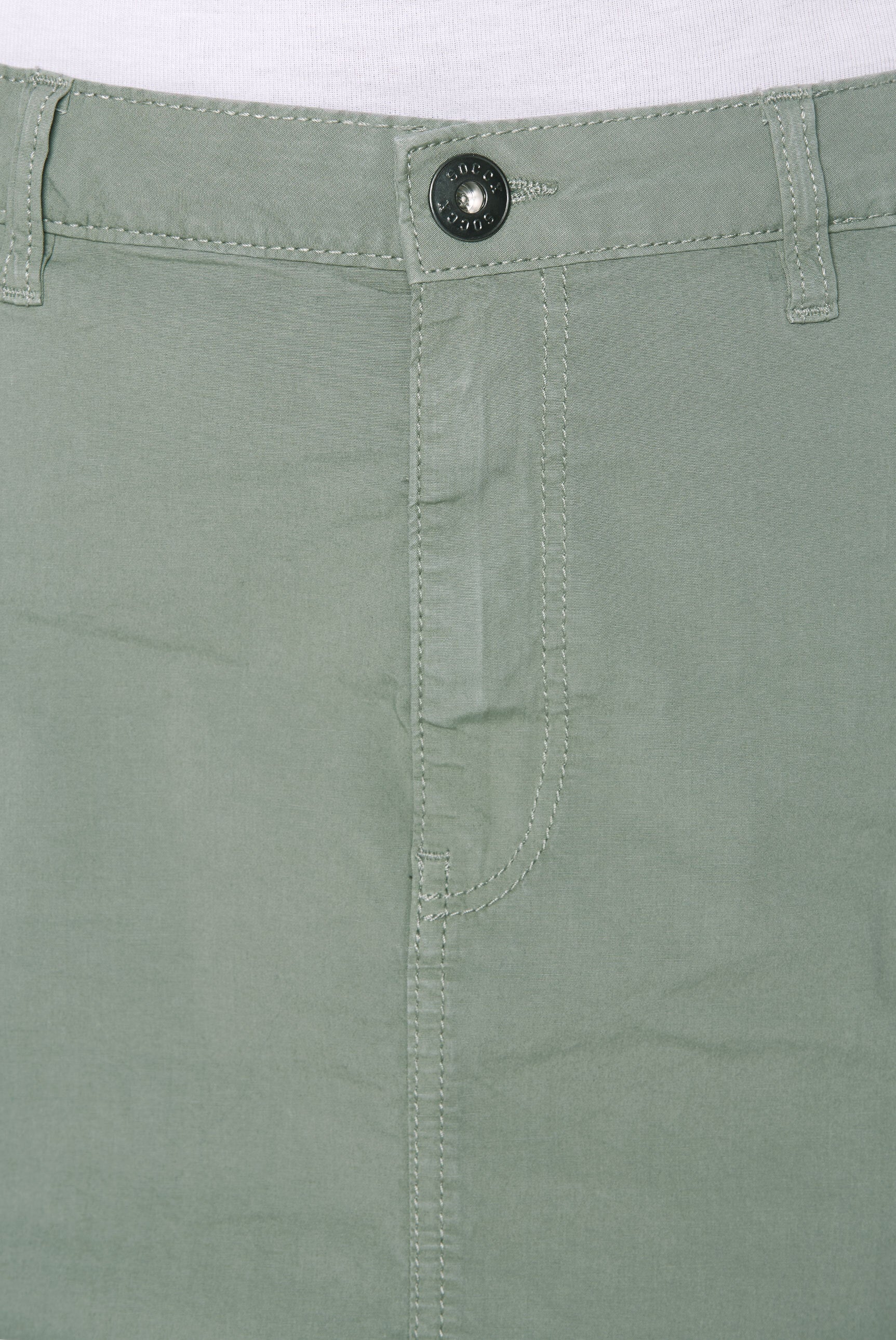 Basic Cargo Rock mit Klappentaschen faded olive