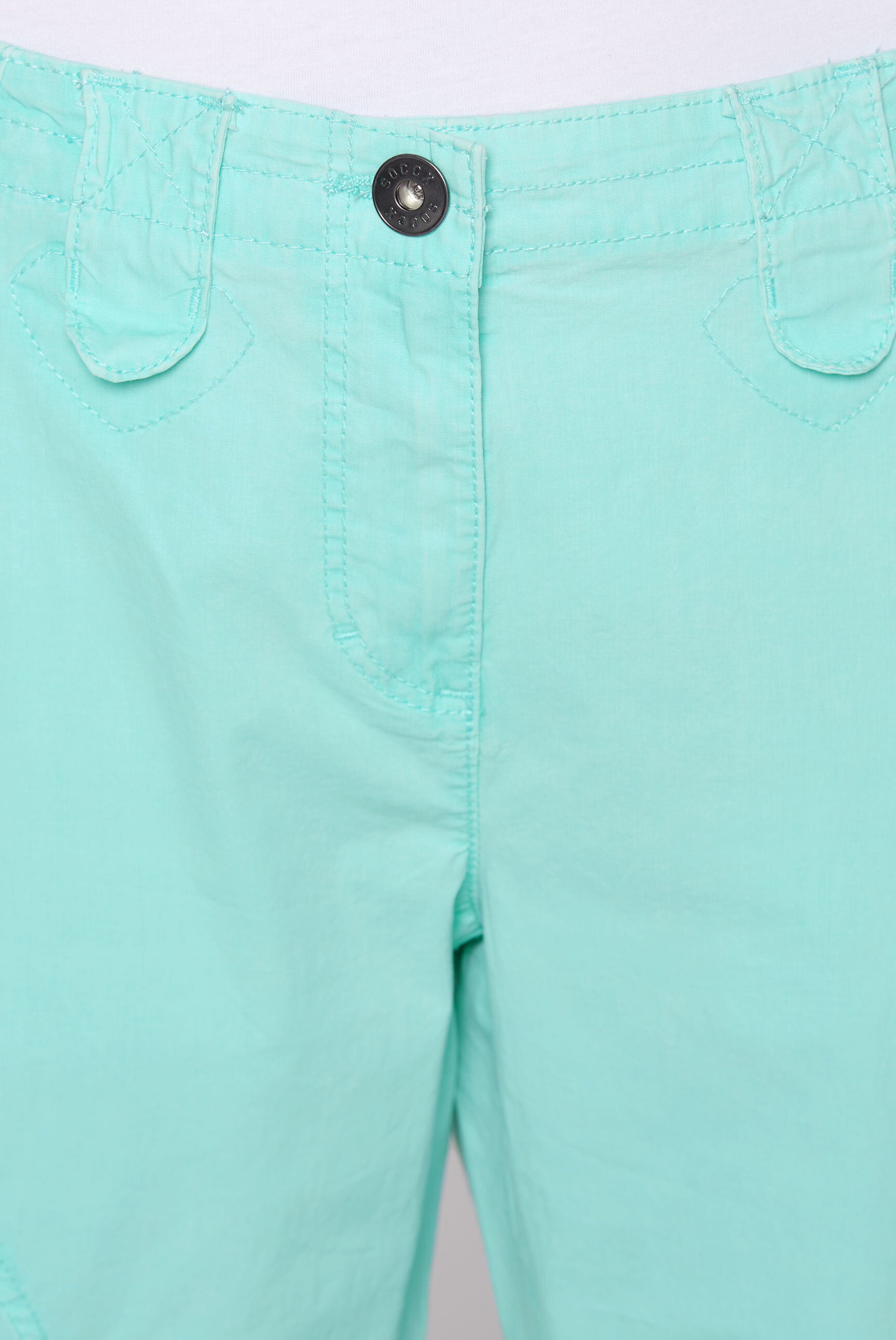 Basic Skater-Shorts mit Beintaschen aqua splash