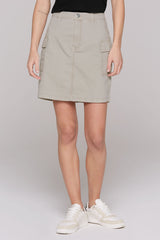 Basic Cargo Rock mit Klappentaschen pale sand