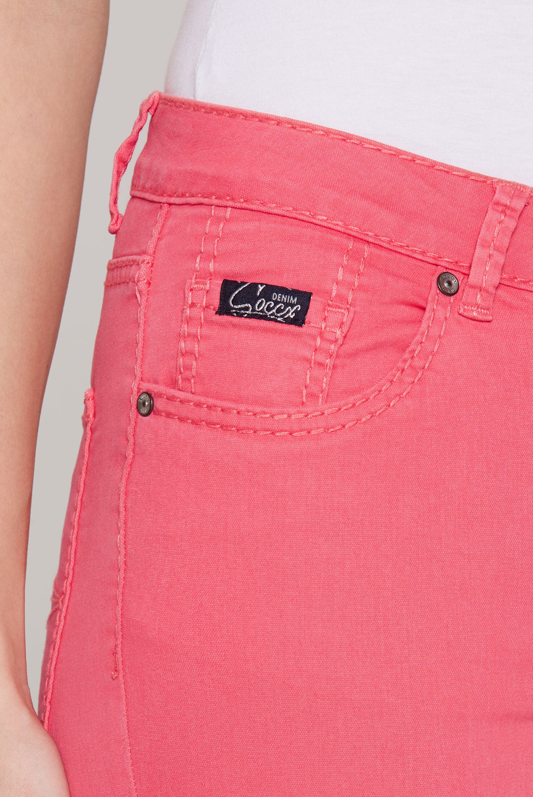 Jeans MI:RA Slim Fit coral pink - 6