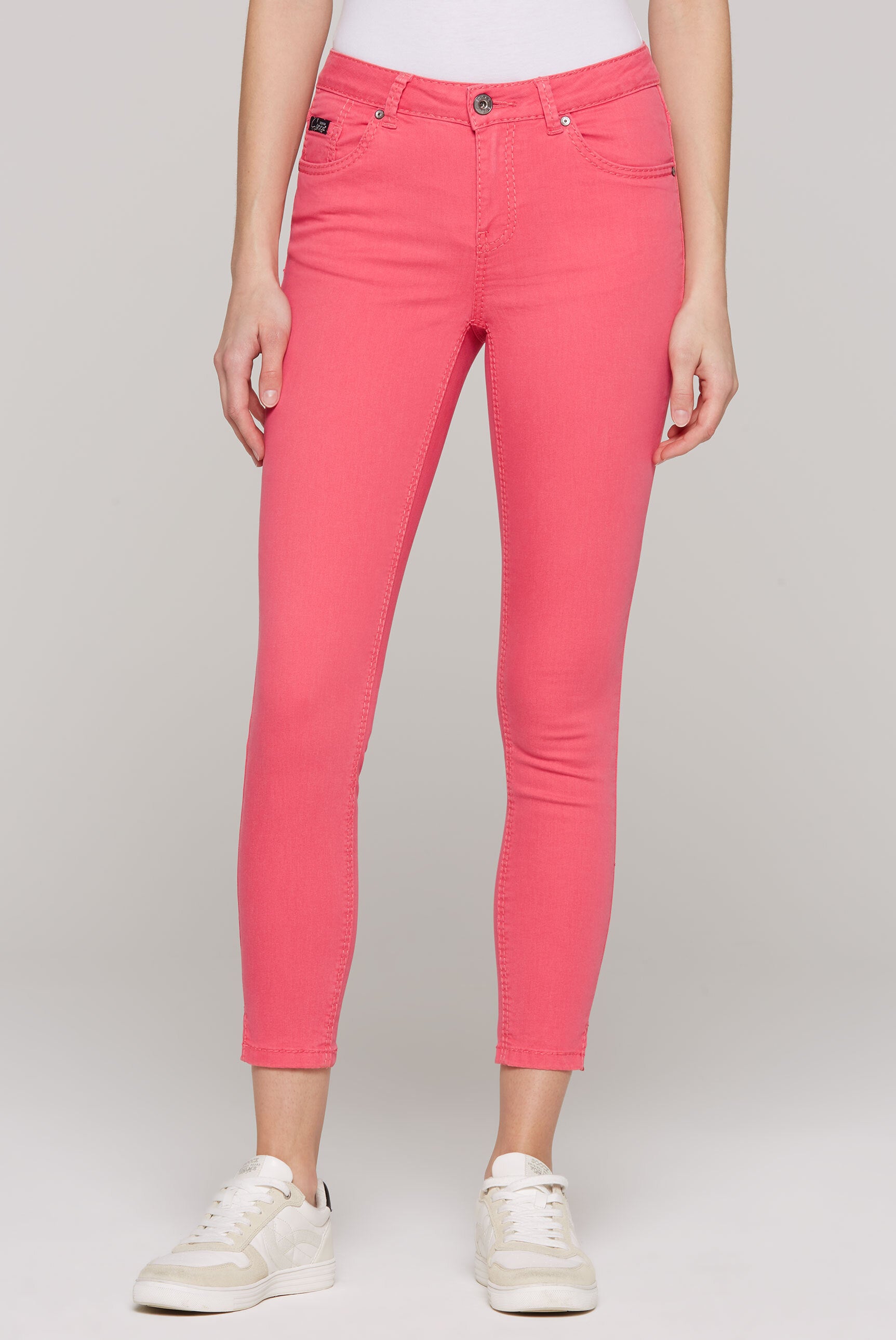Jeans MI:RA Slim Fit coral pink - 2