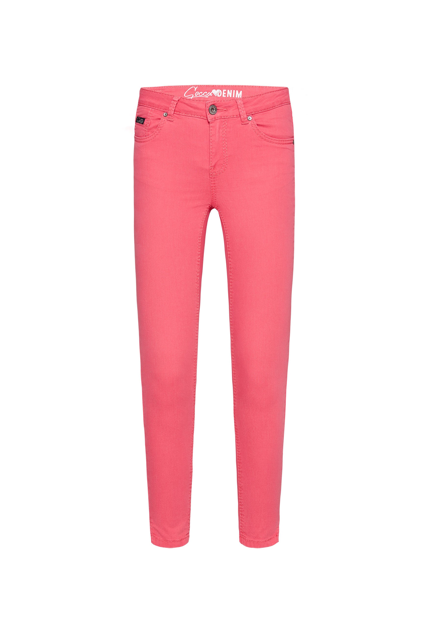 Jeans MI:RA Slim Fit coral pink