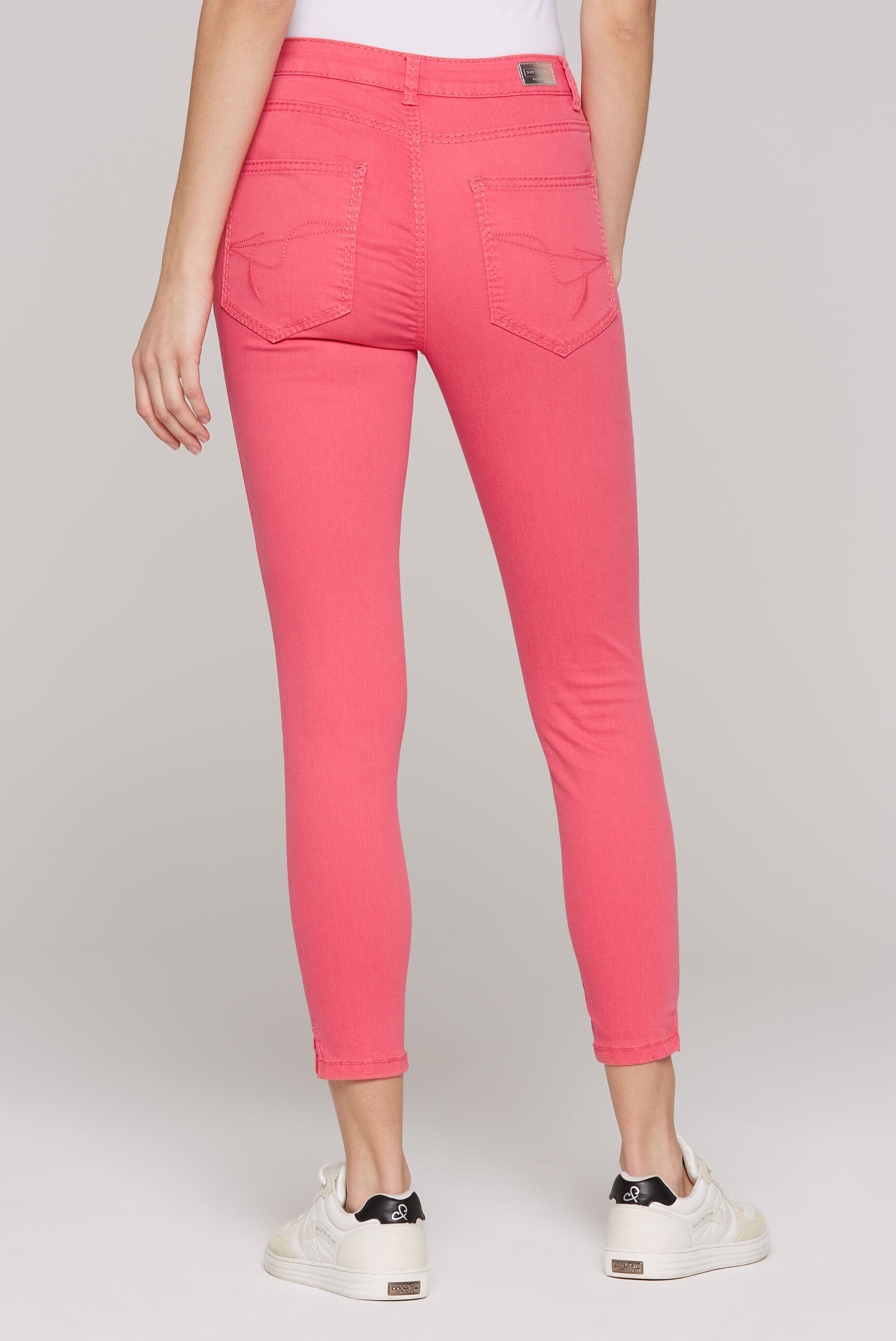 Jeans MI:RA Slim Fit coral pink - 5