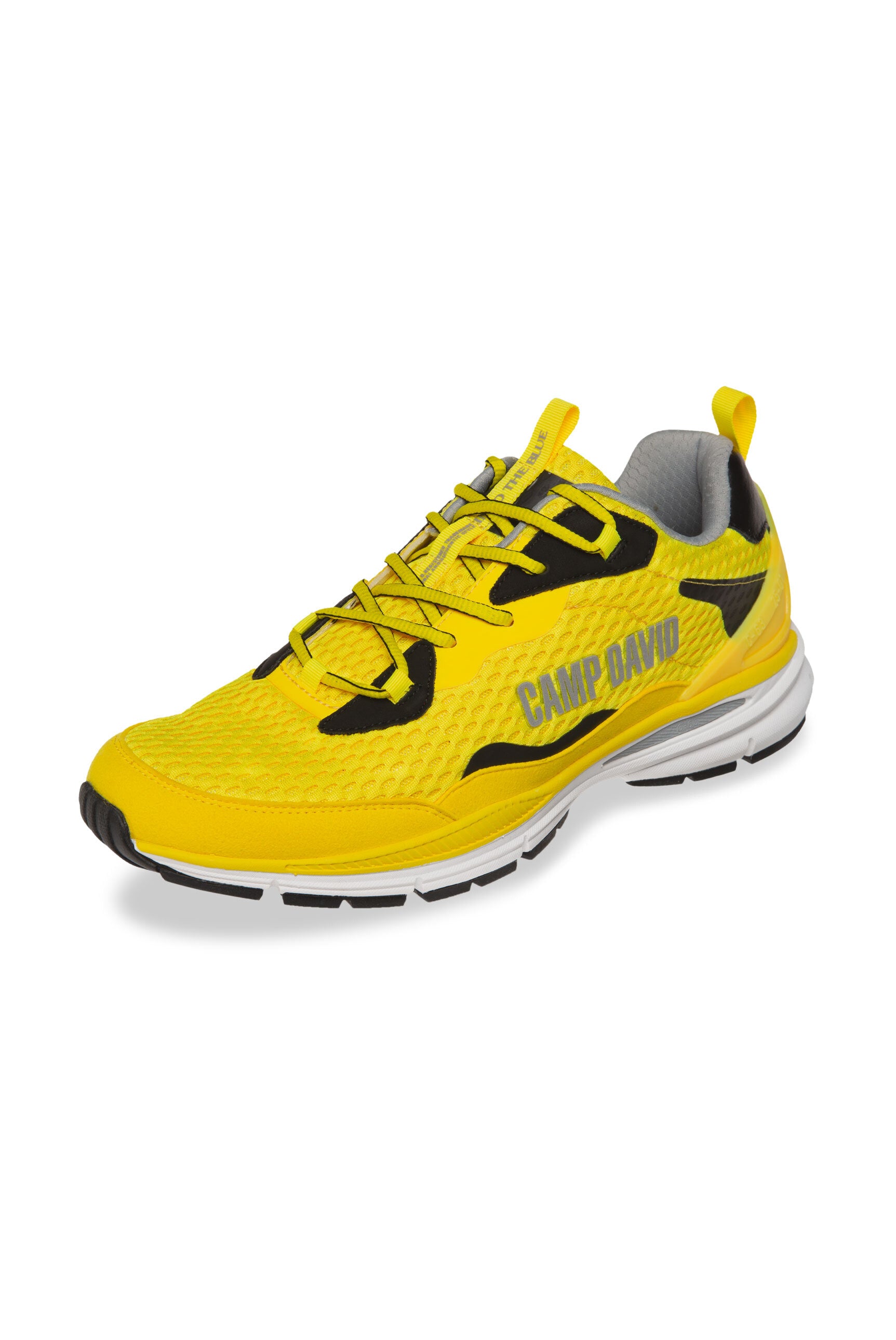 Buty do biegania z siateczkową strukturą i logo - 2