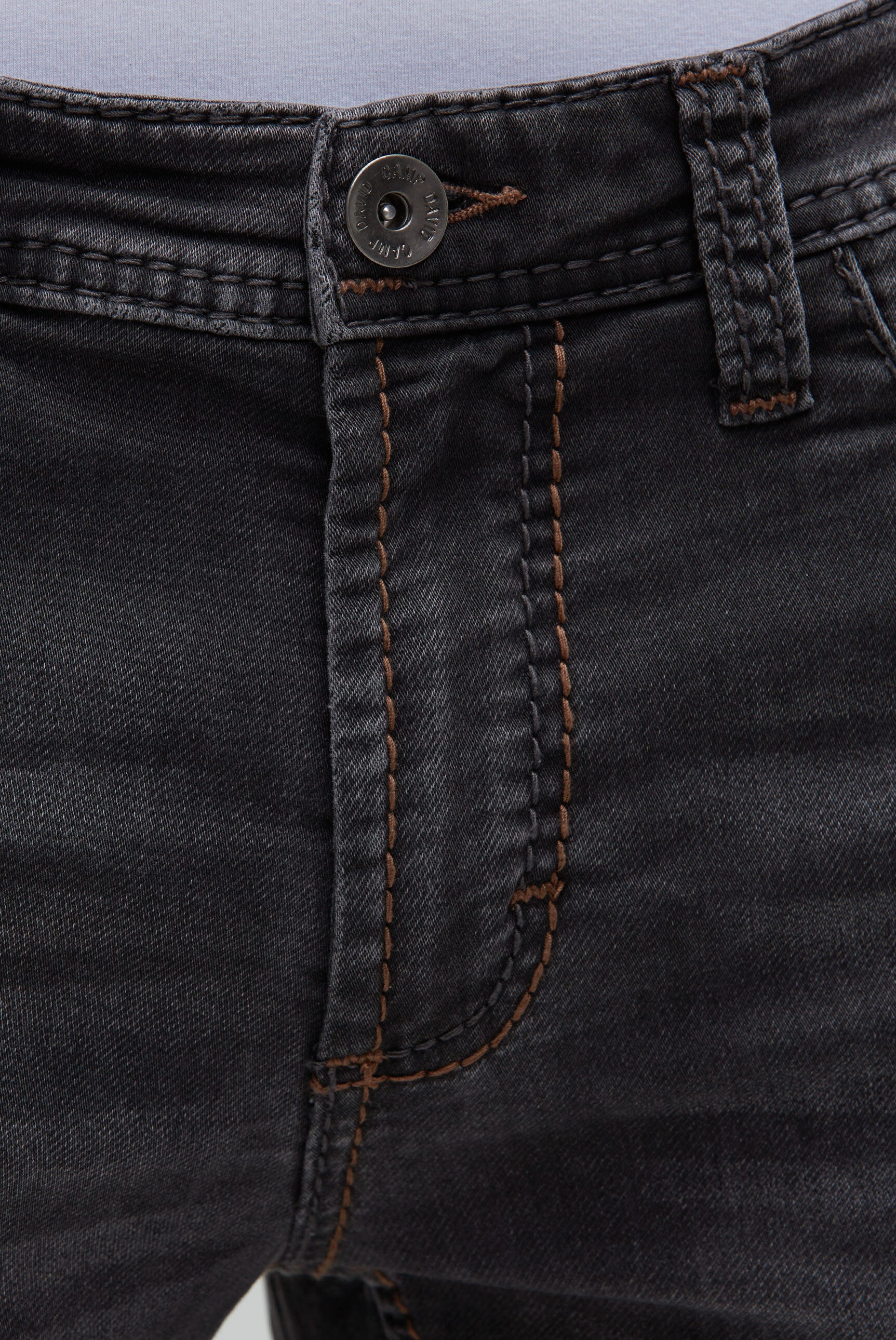 Jeans HE:RY Regular Fit black washed jogg