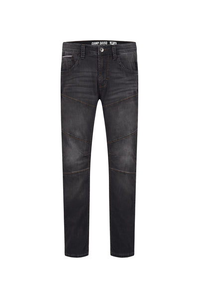 Jeans HE:RY Regular Fit black washed jogg