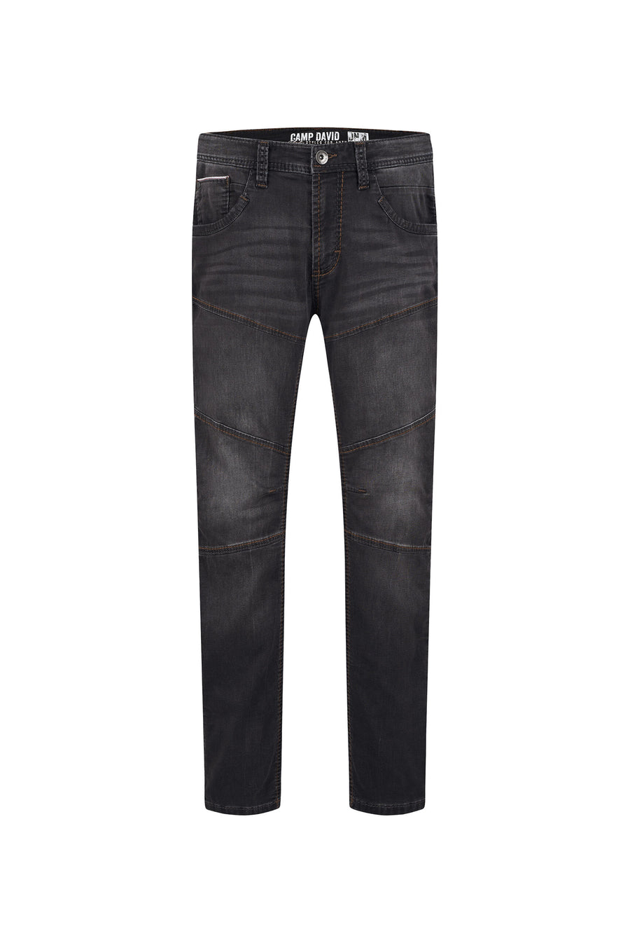 Jeans HE:RY Regular Fit black washed jogg