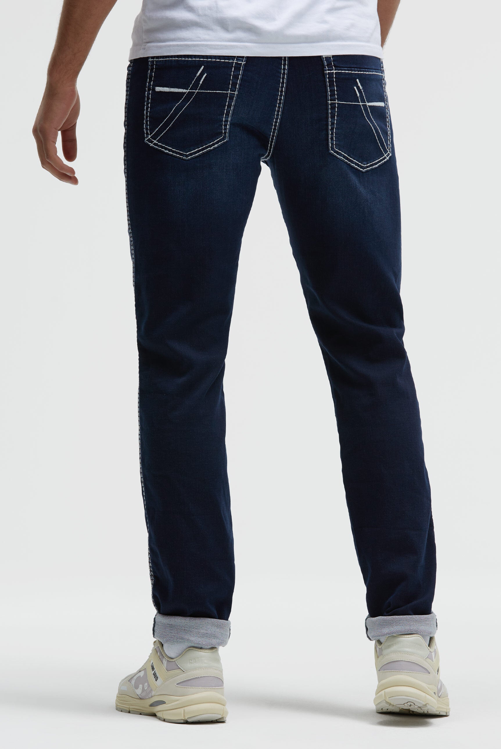 Jeans DA:VD Regular Fit dark blue jogg - 5
