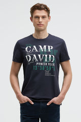 T-shirt z okrągłym dekoltem z puffprintem