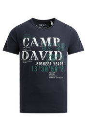 T-shirt z okrągłym dekoltem z puffprintem