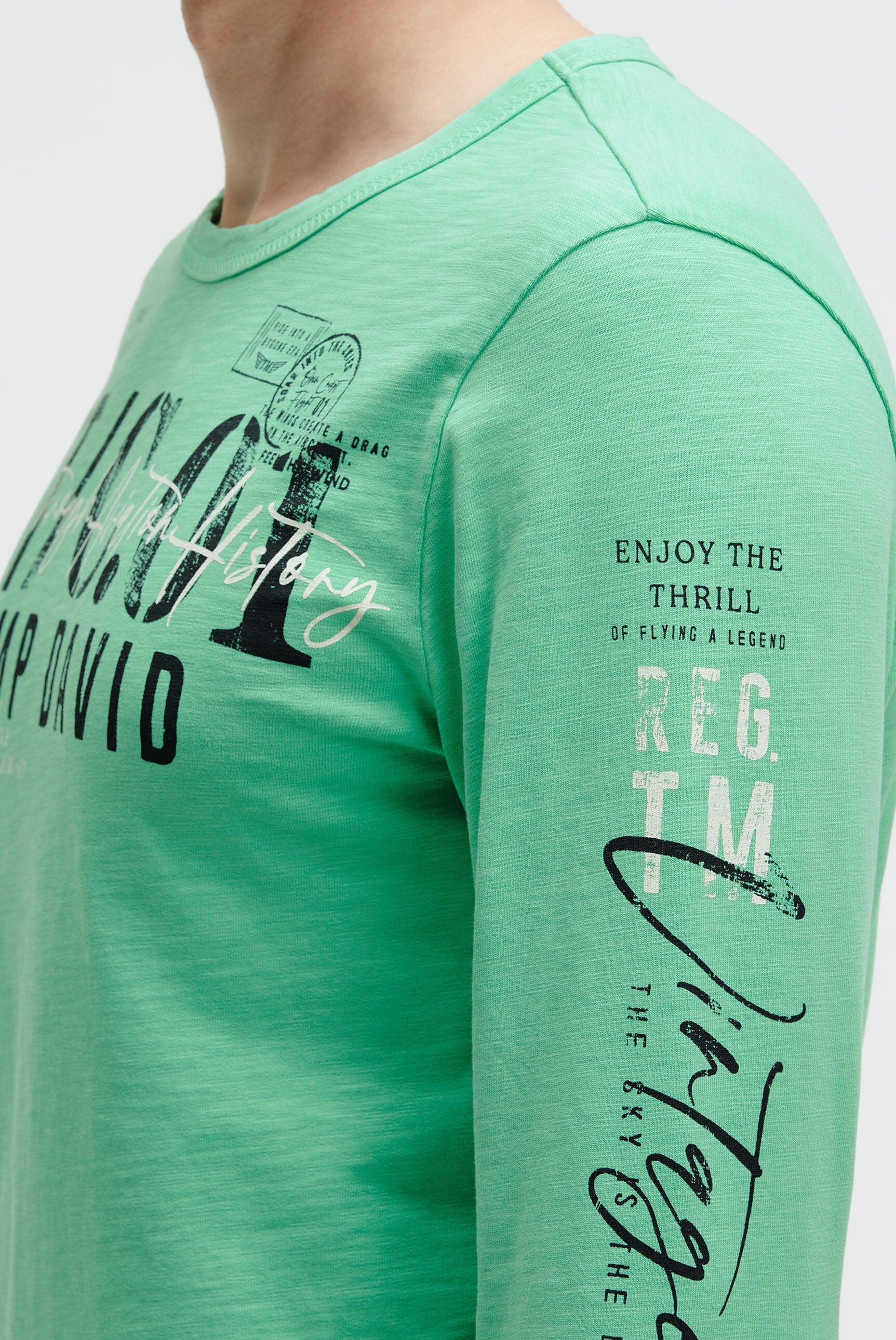 Longsleeve z nadrukami used - 6