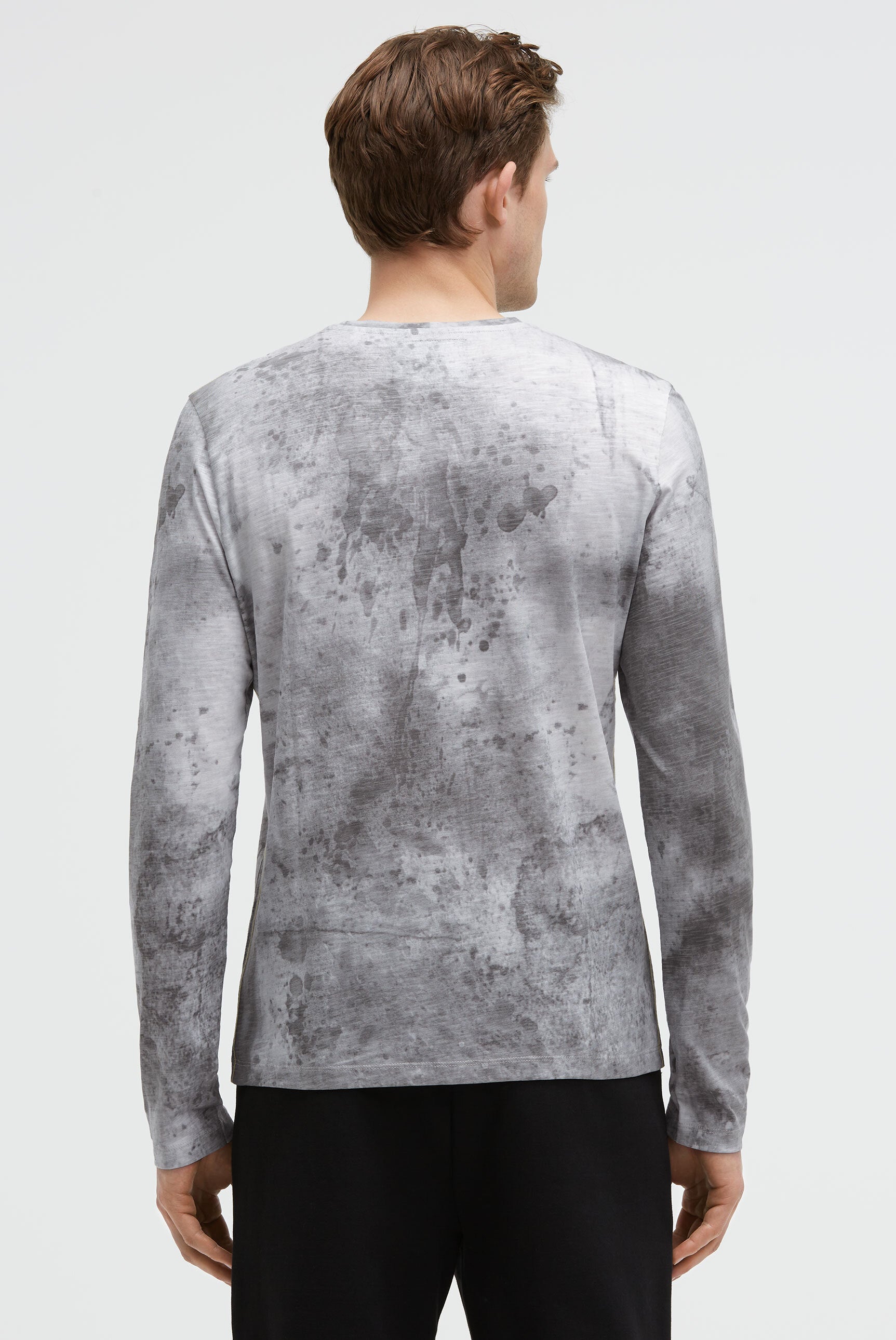 Longsleeve z nadrukiem all over
