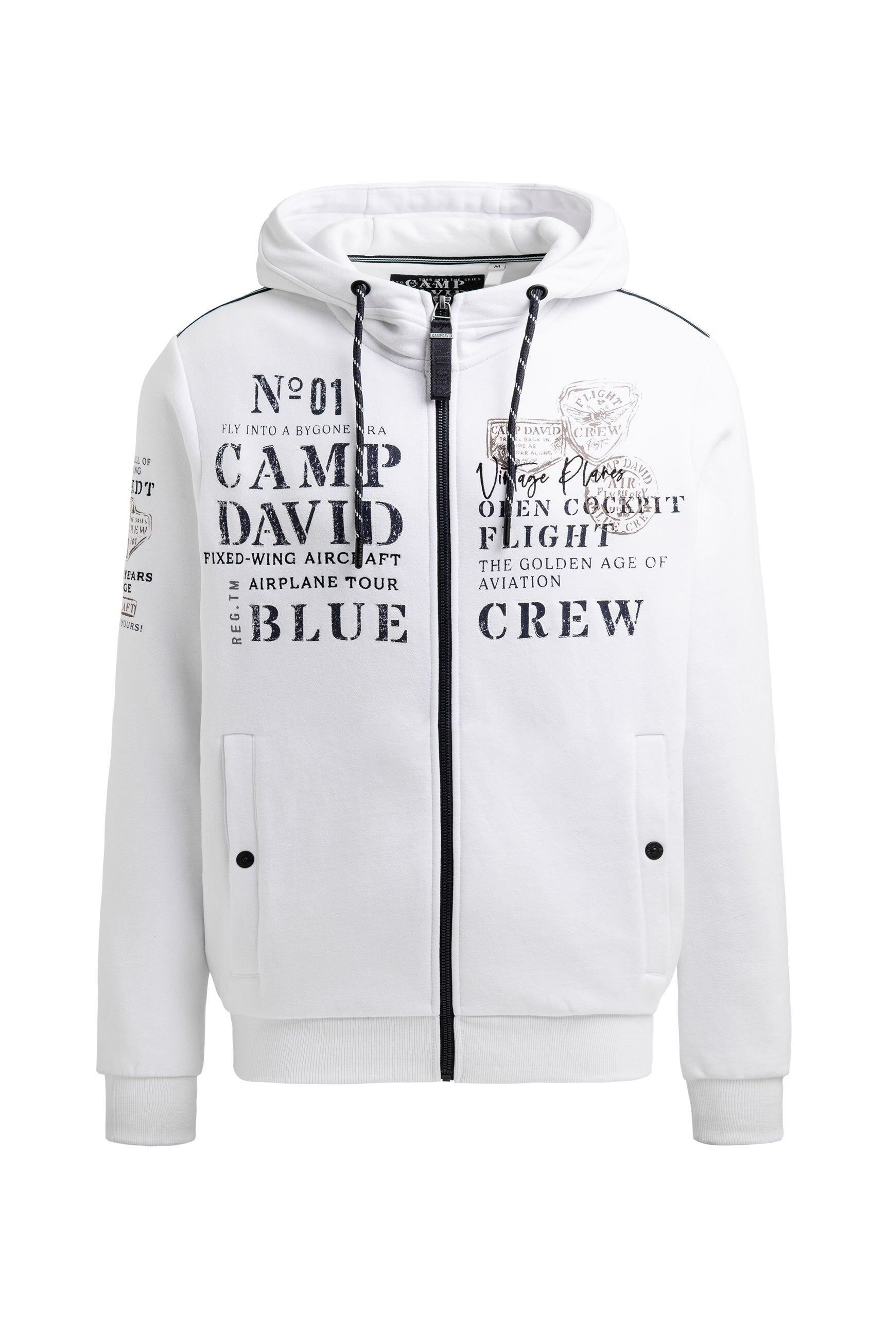 Bluza dresowa z kapturem i logo Artworks - 1