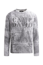 Longsleeve z nadrukiem all over