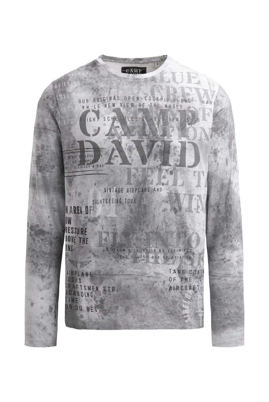 Longsleeve z nadrukiem all over