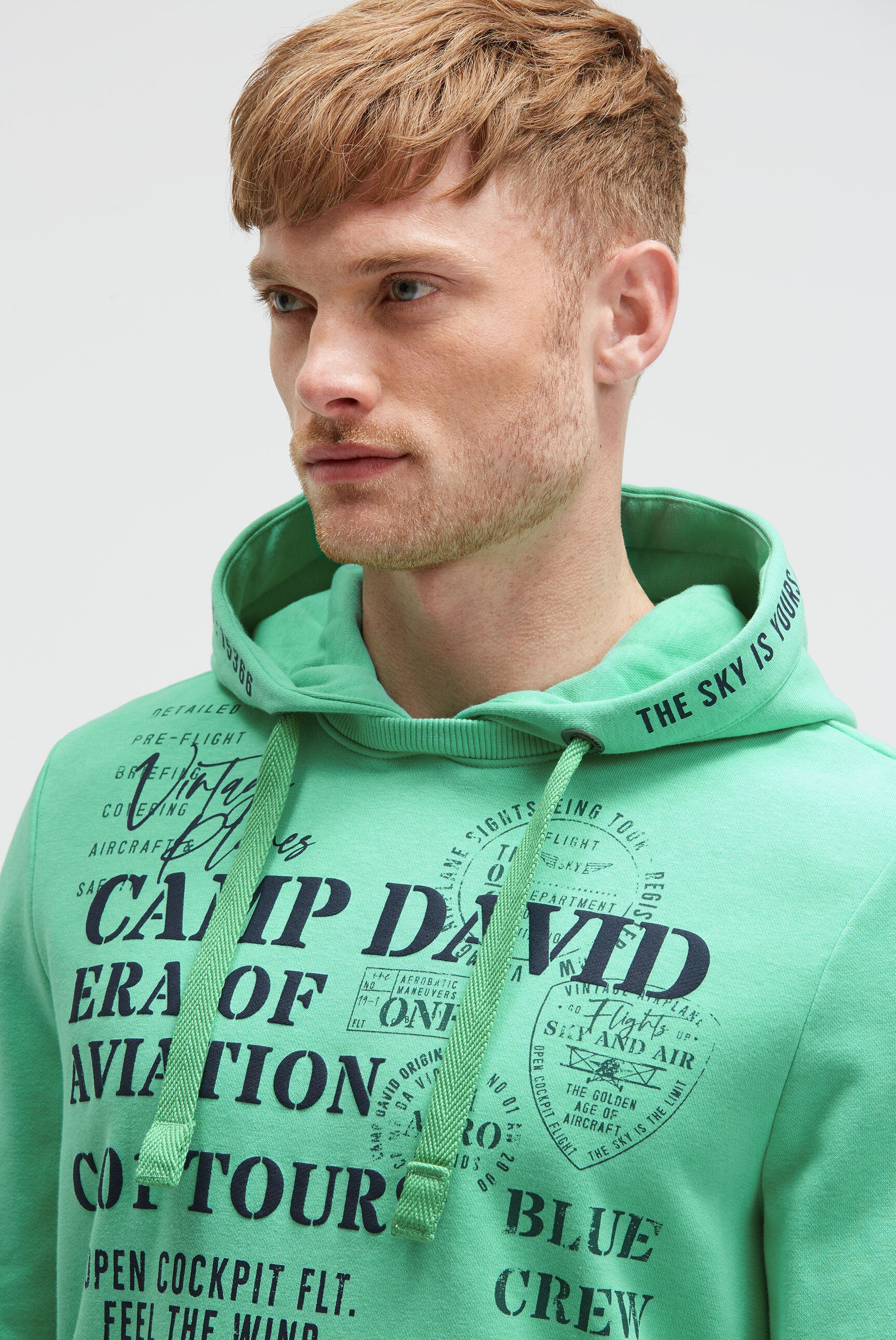Hoodie z nadrukiem puffprint