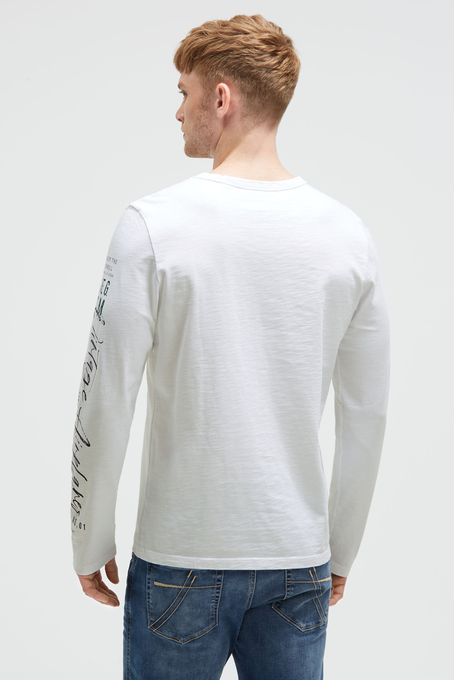 Longsleeve z nadrukami used - 5