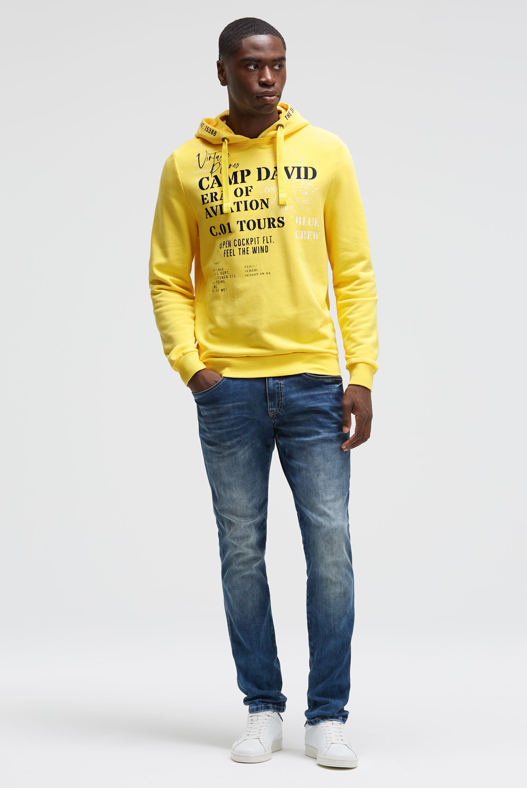 Hoodie z nadrukiem puffprint