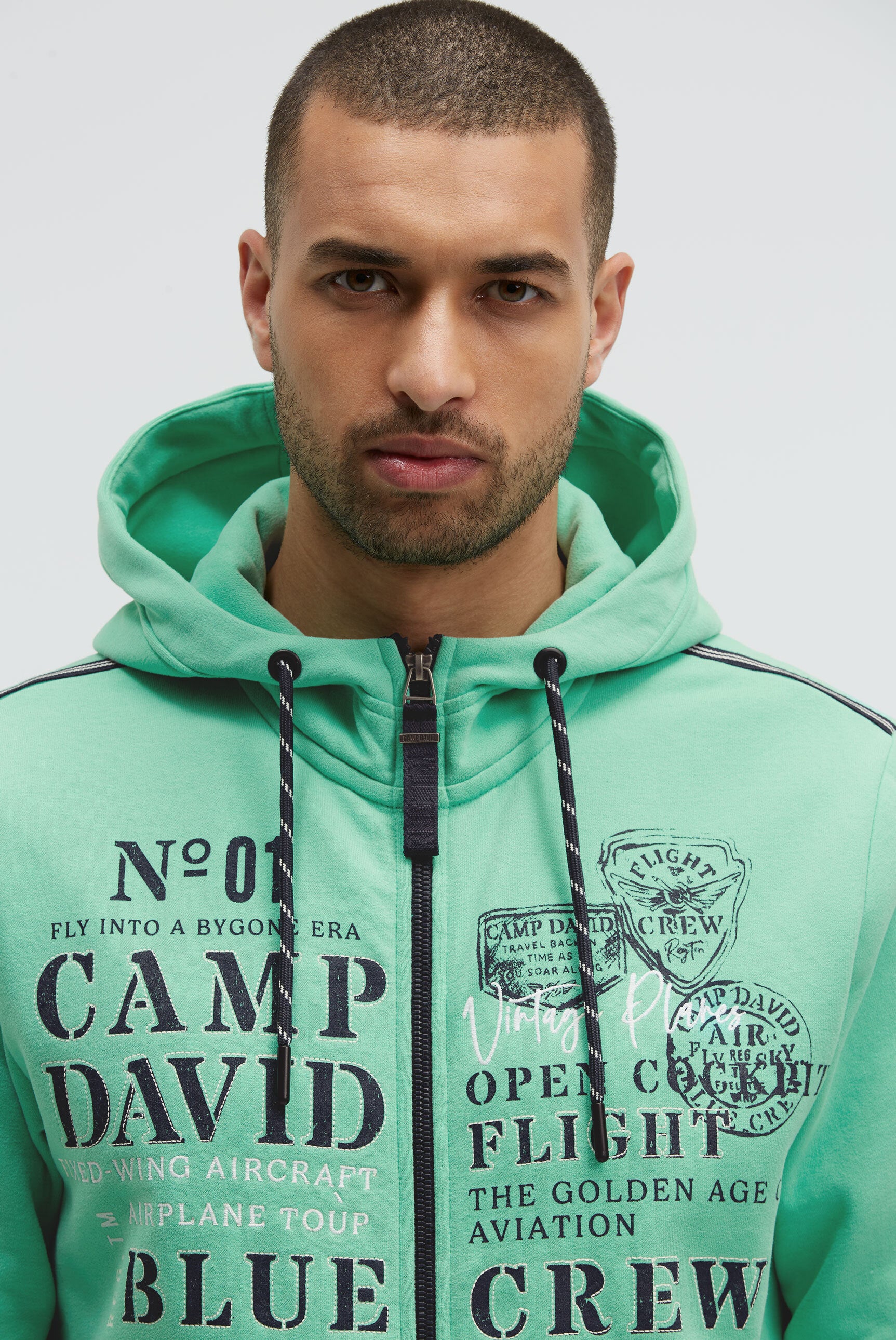 Bluza dresowa z kapturem i logo Artworks - 4