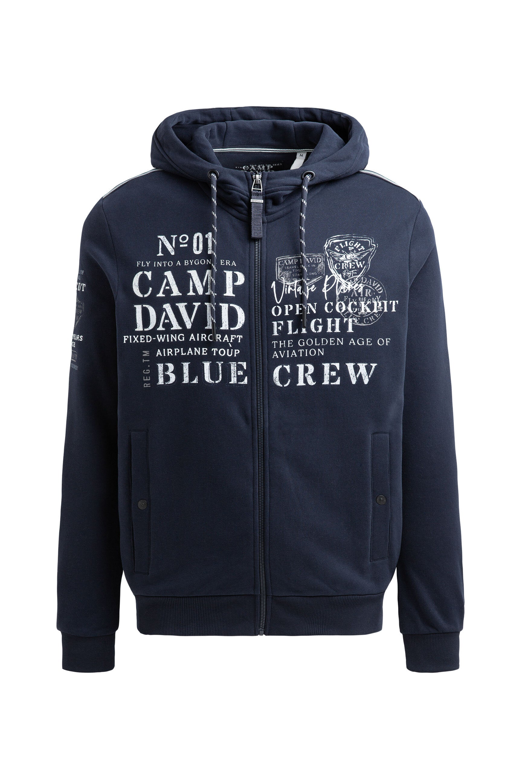Bluza dresowa z kapturem i logo Artworks - 1